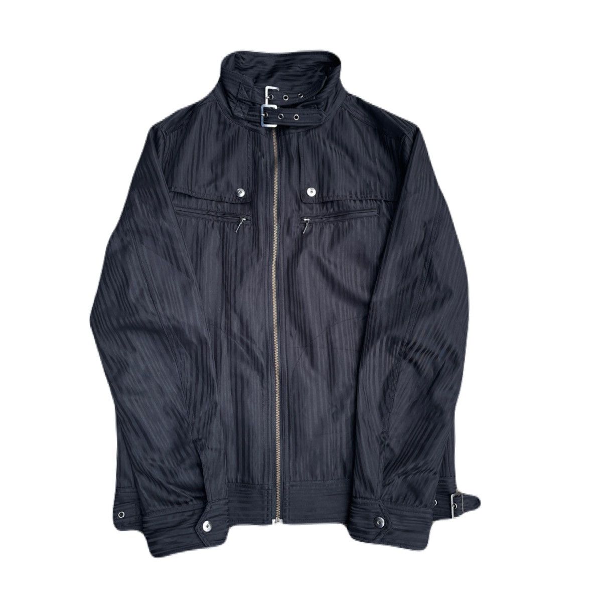 If Six Was Nine 2000s Japanese archive Belted Gimmic Zip Jacket Vkei Gyaruo Size US M / EU 48-50 / 2 - 3 Thumbnail