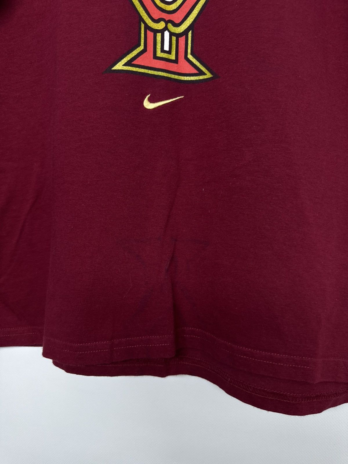 Nike Vintage Y2k Nike Portugal Football Center Swoosh T-shirt Size US S / EU 44-46 / 1 - 10 Thumbnail