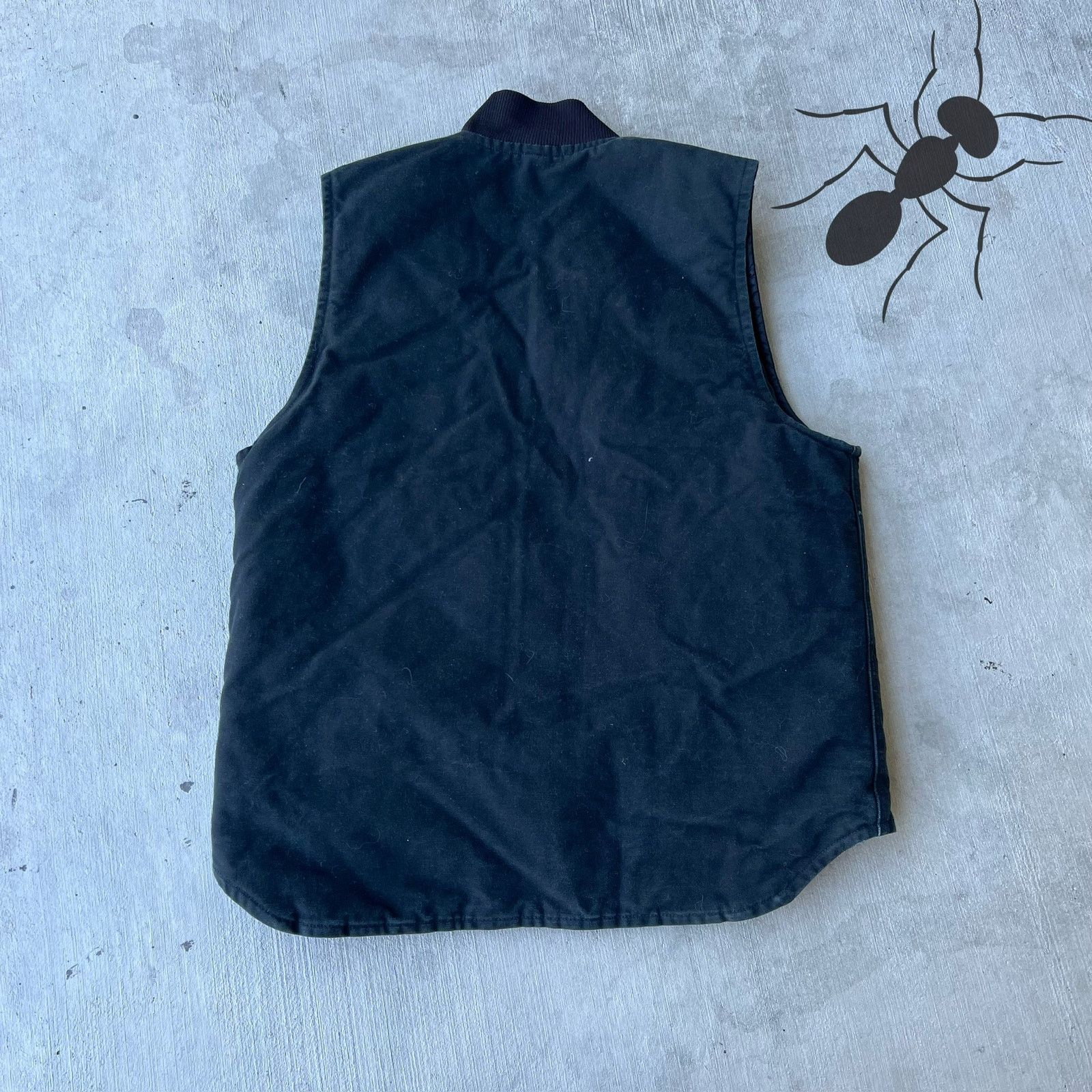 Carhartt × Vintage Carhartt black work wear vest Size US XL / EU 56 / 4 - 3 Thumbnail