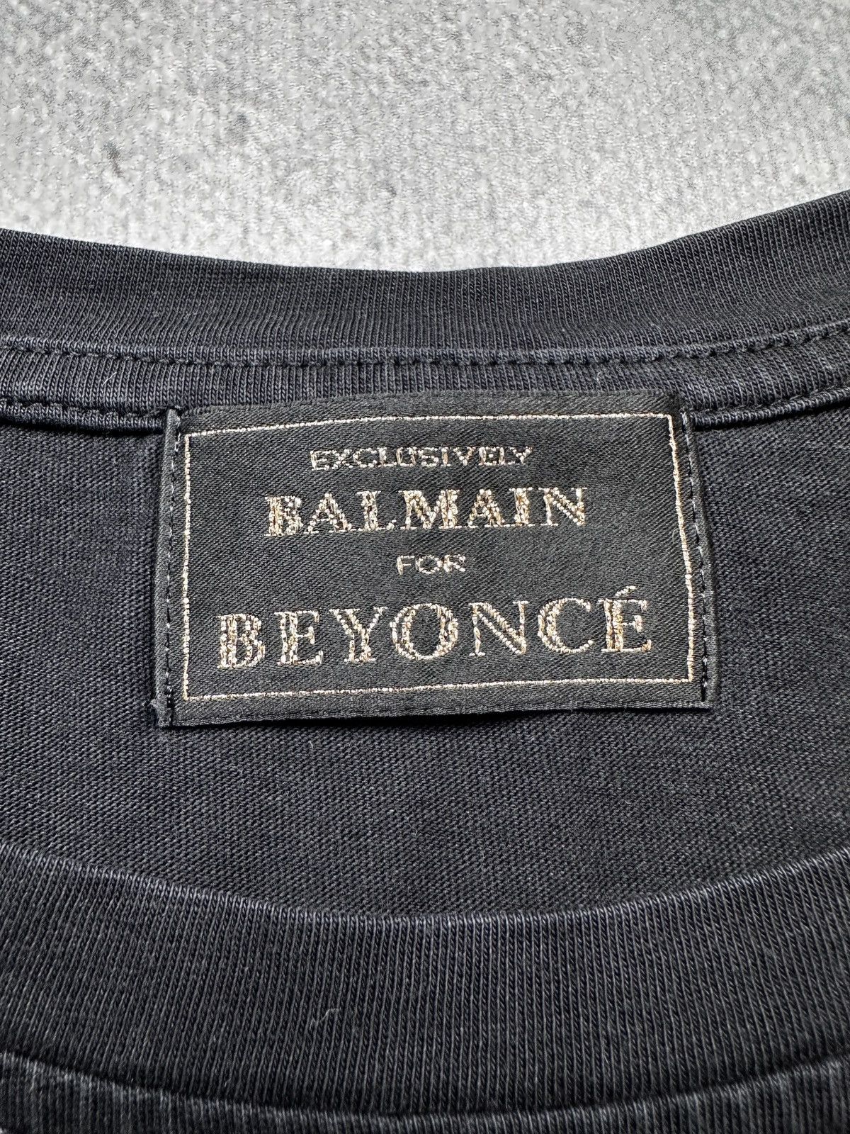 Balmain Exclusively Balmain for Beyonce Tour tee Unisex Rare Collab Size US M / EU 48-50 / 2 - 5 Thumbnail