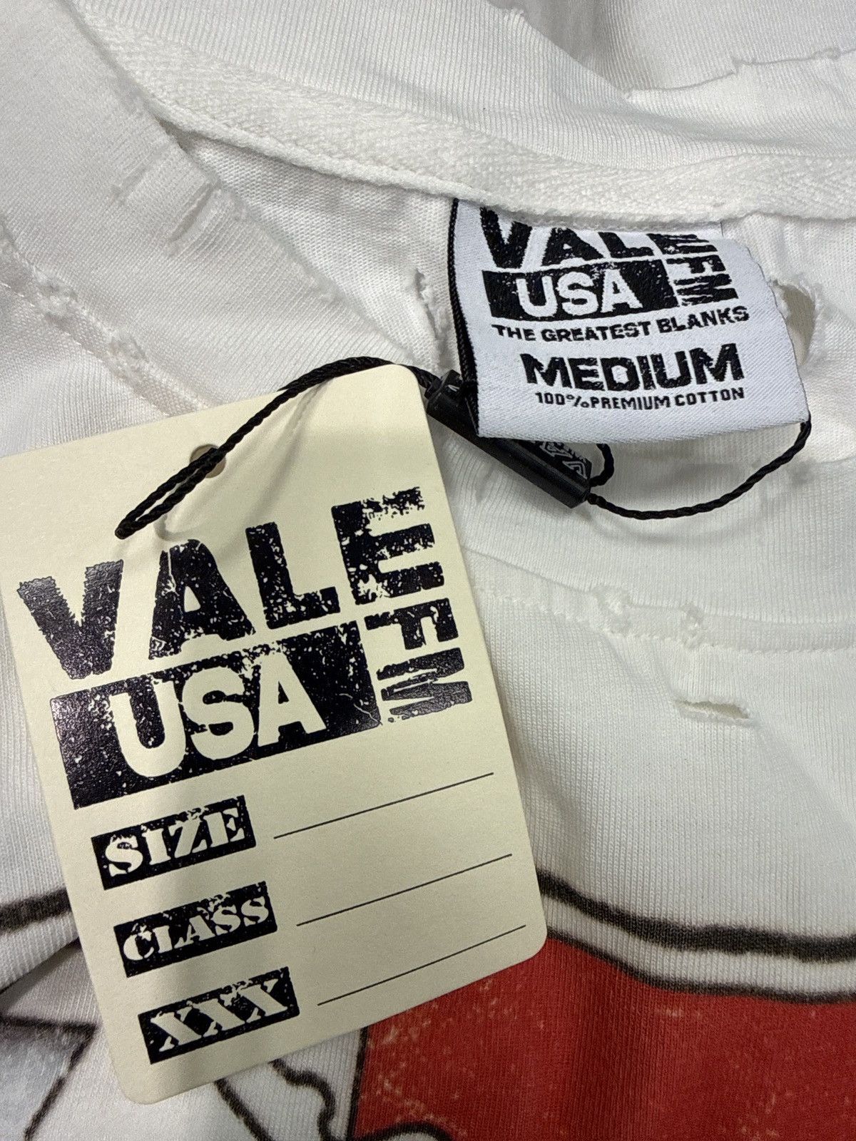 Vale Vale Penny T-Shirt White Size US M / EU 48-50 / 2 - 2 Thumbnail