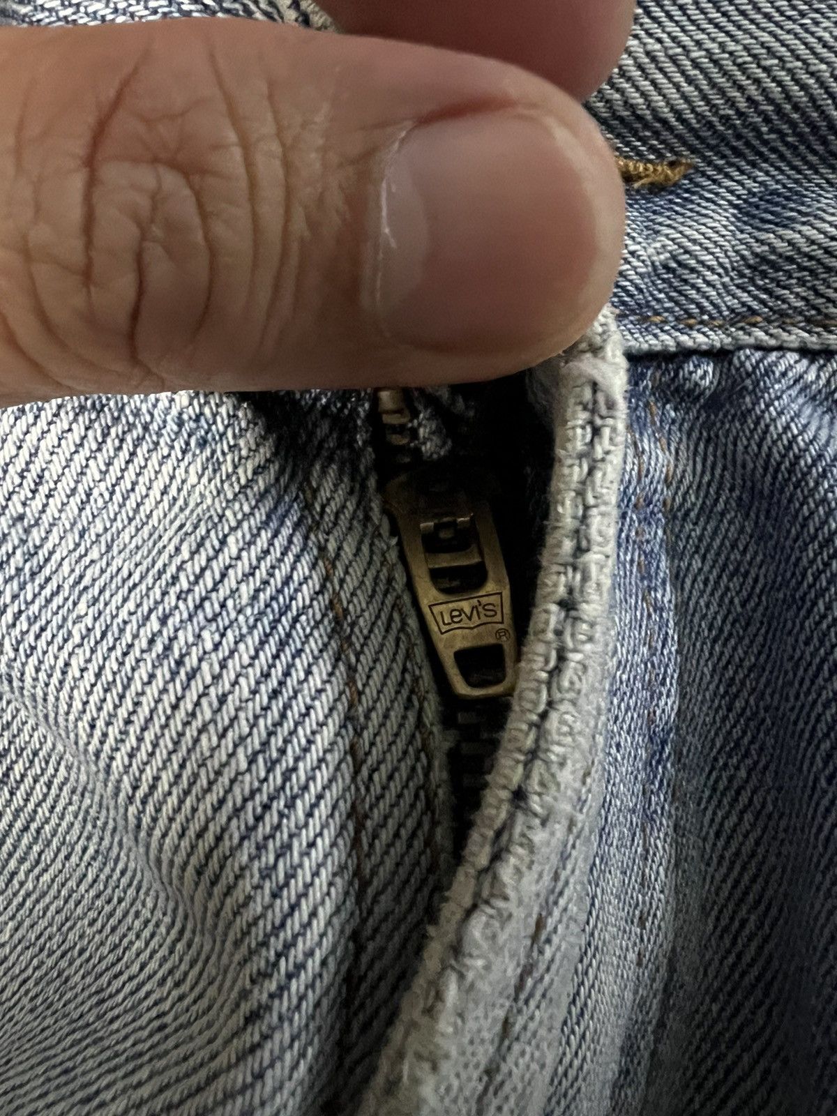 Jean × Levi's × Levi's Vintage Clothing VINTAGE LEVIS 505 DISTRESSED MUD WASH JEANS Size US 34 / EU 50 - 14 Thumbnail