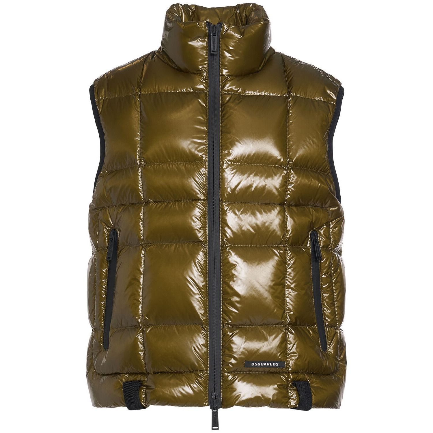 Dsquared2 DSQUARED2 Green 3D Down Vest New & Authentic (Men's size:M;) Size US M / EU 48-50 / 2 - 1 Thumbnail