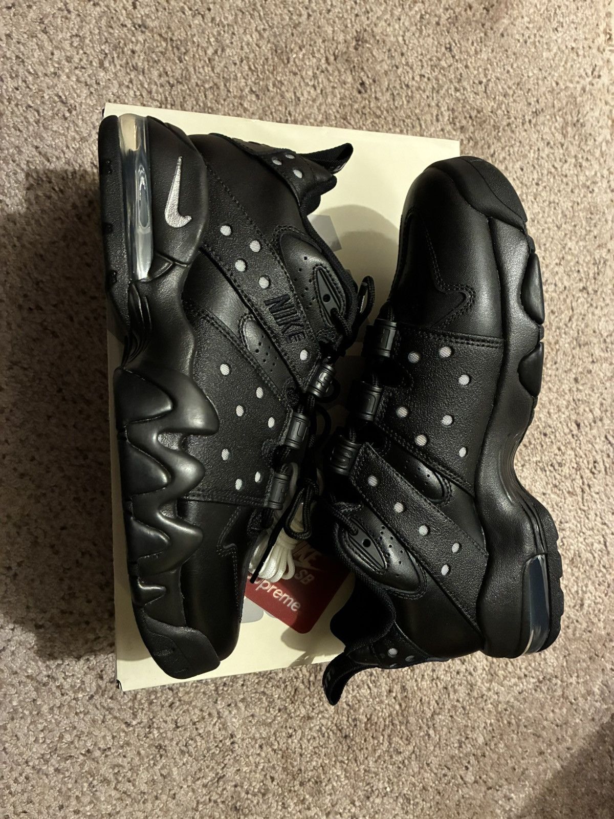 Nike × Supreme Supreme x Nike SB Air Max 2 CB '94 Low, Black Size US 8.5 / EU 41-42 - 2 Thumbnail