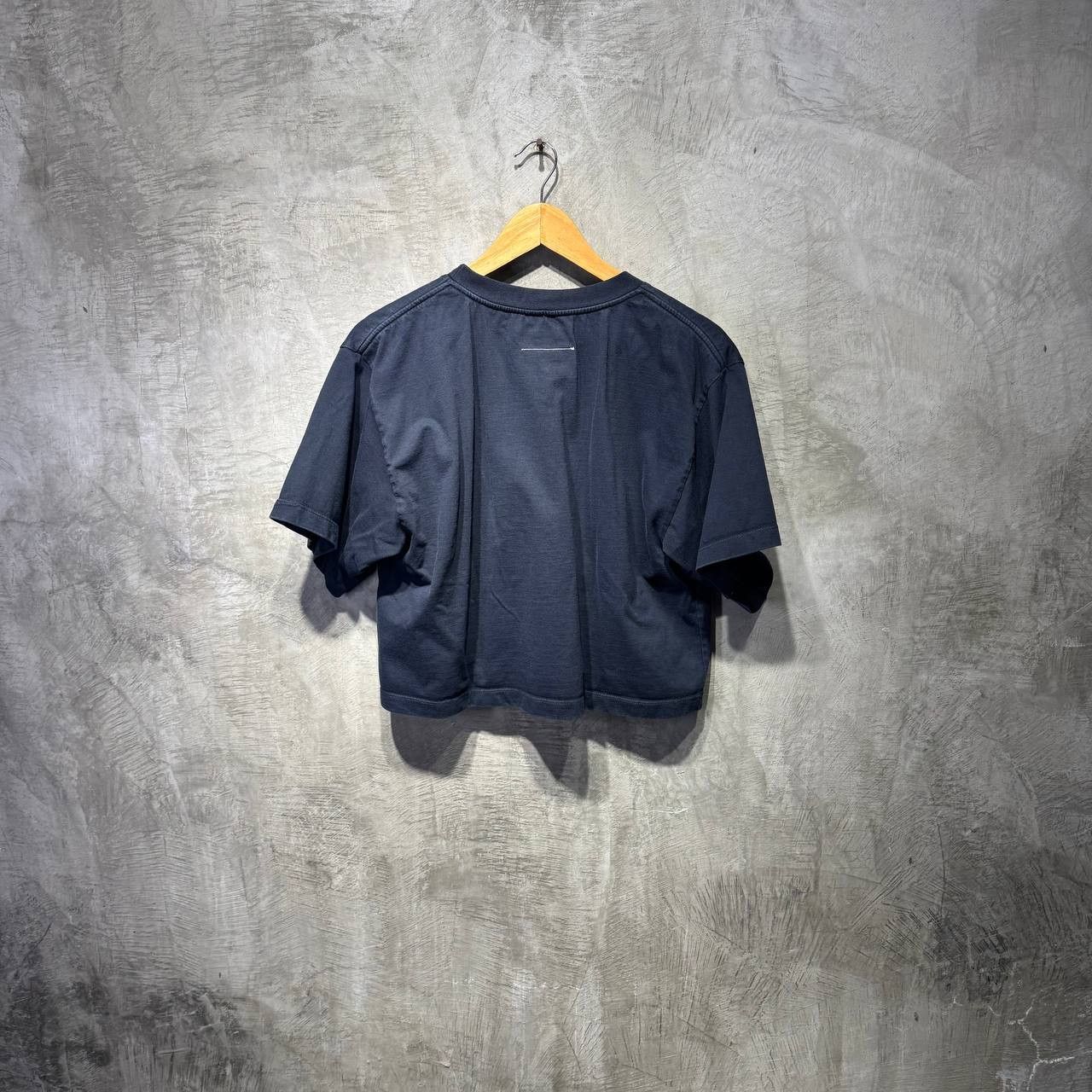 Maison Margiela Maison Margiela MM6 Checkered Print cropped tee Size L / US 10 / IT 46 - 7 Thumbnail