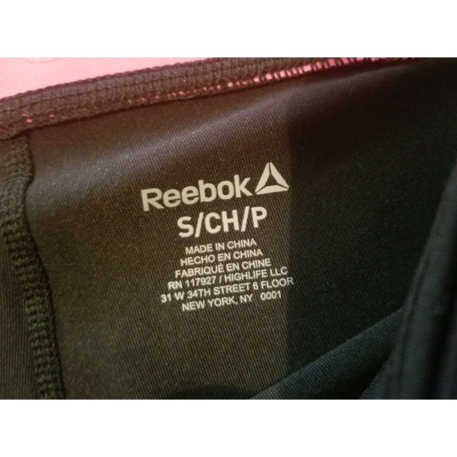 Reebok Reebok Pants Capri S Small Black Athletic Gym Workout Activewear Womens Size 28" / US 6 / IT 42 - 6 Thumbnail
