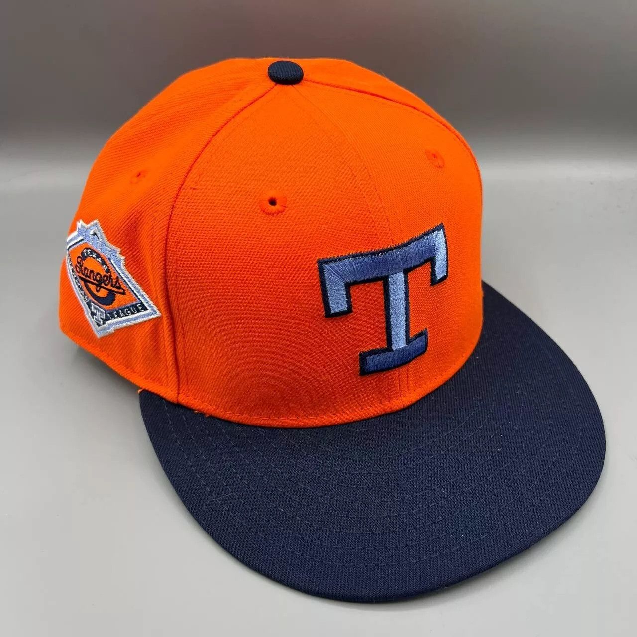 New Era Texas Rangers Hat Men 7 1/2 59Fifty New Era Fitted Cap Size ONE SIZE - 1 Thumbnail