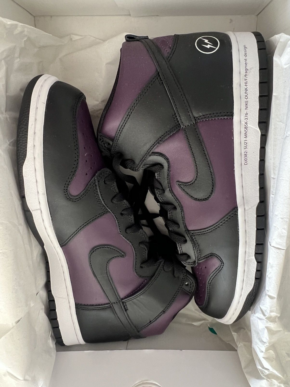 Fragment Design × Nike Nike fragment dunk high Size US 11 / EU 44 - 1 Preview