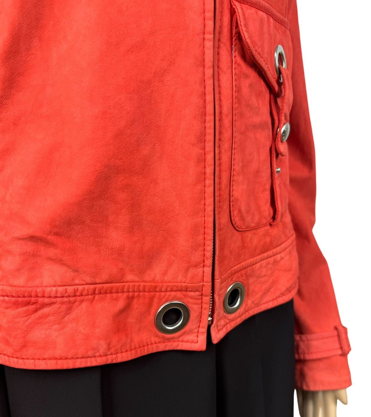 Escada Sport Escada Sport Genuine Calf Leather Nubuck Jacket size 34 Size XS / US 0-2 / IT 36-38 - 11 Thumbnail