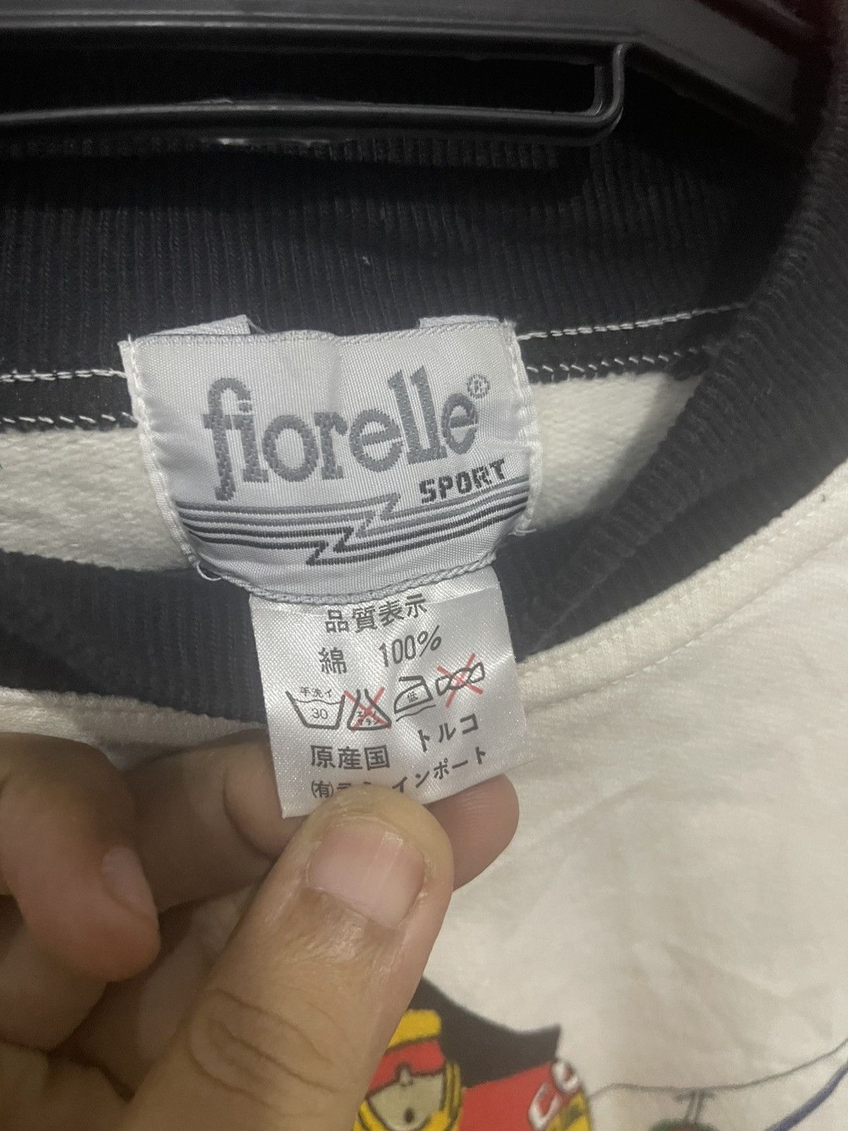 Japanese Brand Vintage 80s Fiorelle Sport Snow Board Art Design Sweatshirt Size M / US 6-8 / IT 42-44 - 4 Thumbnail