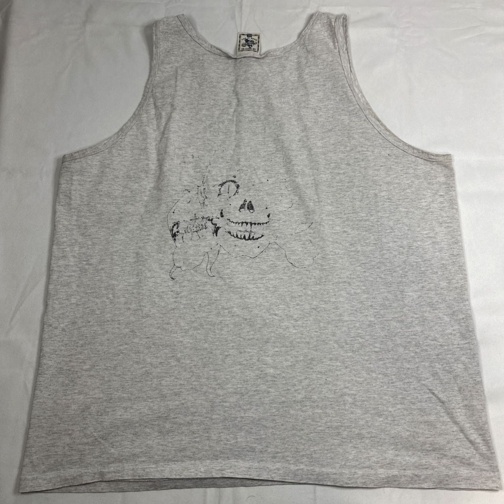 Vintage VINTAGE? Tank Top Men’s 2XL Gray San Padre Island spring break king of beaches Shirt Adult 2XL Gray Beach Spring Mens Size US XXL / EU 58 / 5 - 6 Thumbnail