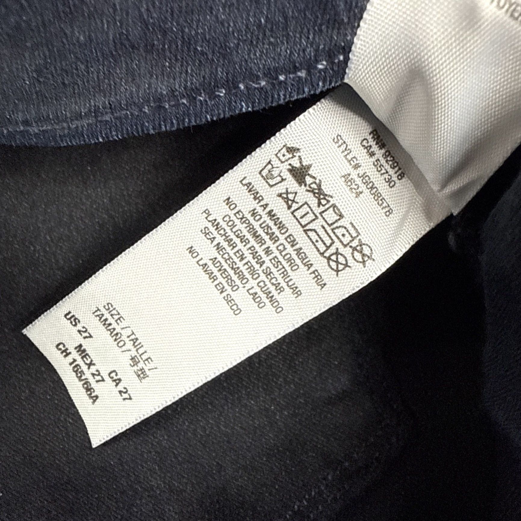 Juicy Couture Juicy Couture Jeans Womens Skinny Low Rise Denim Blue 27 Size 31.5 Inseam Size 27" / US 4 / IT 40 - 5 Thumbnail