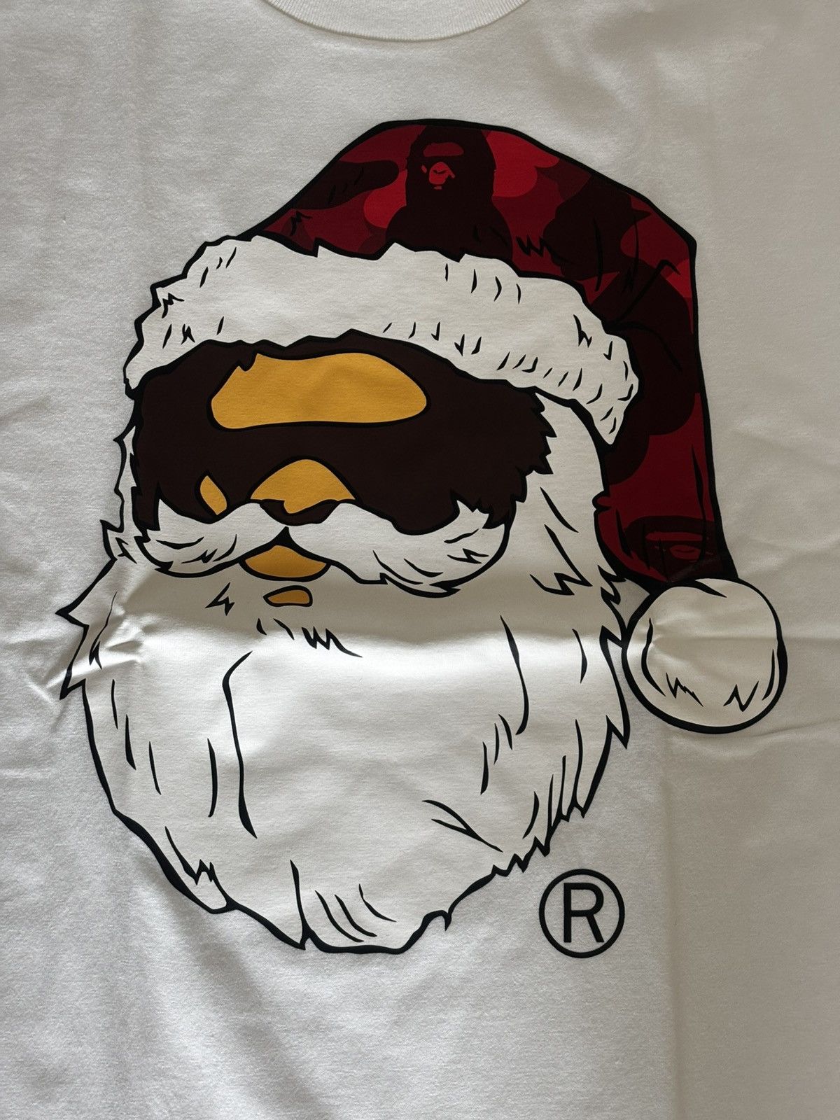 Bape Authentic ape bape Christmas ape head tee t shirt L new Size US L / EU 52-54 / 3 - 2 Thumbnail