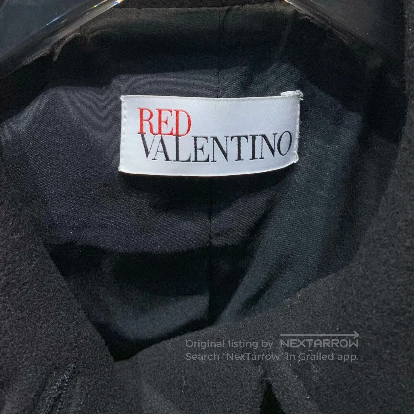 Valentino Valentino Heavy Black Wool Coat. Size US M / EU 48-50 / 2 - 3 Thumbnail