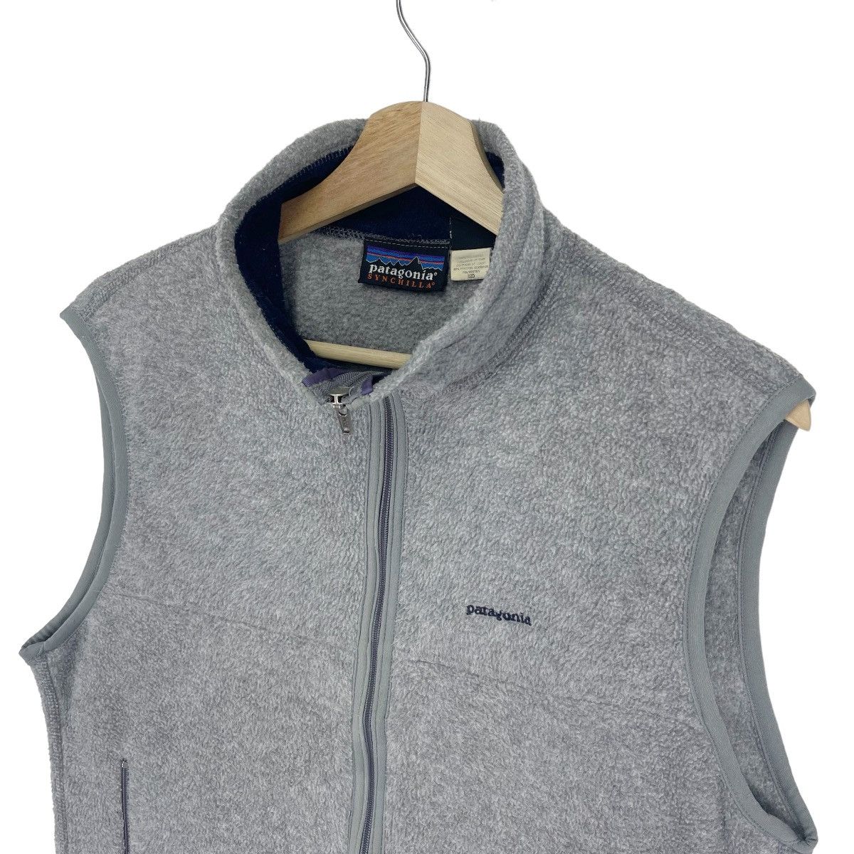 Patagonia × Vintage 90’s Patagonia Fleece Sleeveless Jacket Size US M / EU 48-50 / 2 - 2 Thumbnail
