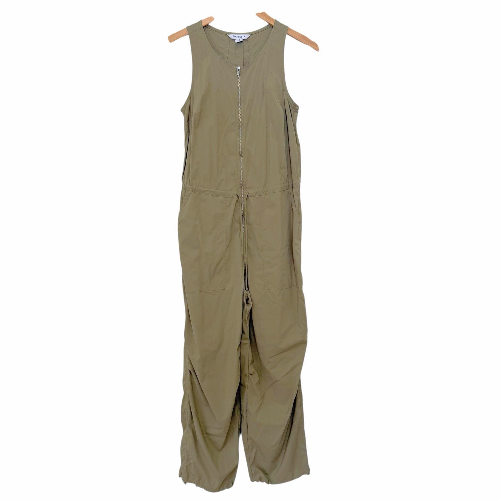 Athleta Athleta Green Flex Jumpsuit Sz S Size 27" / US 4 / IT 40 - 1 Thumbnail
