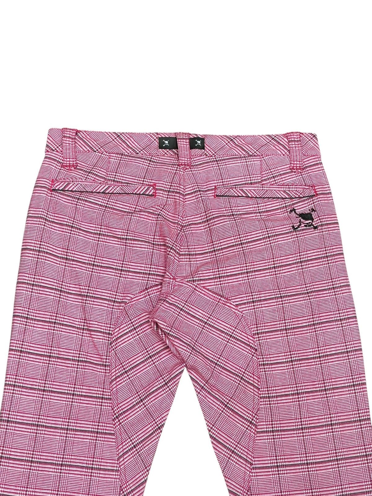 Oakley Vintage Oakley Skull Pink Houndstooth Flare Pants Rare Size 30" / US 8 / IT 44 - 17 Thumbnail