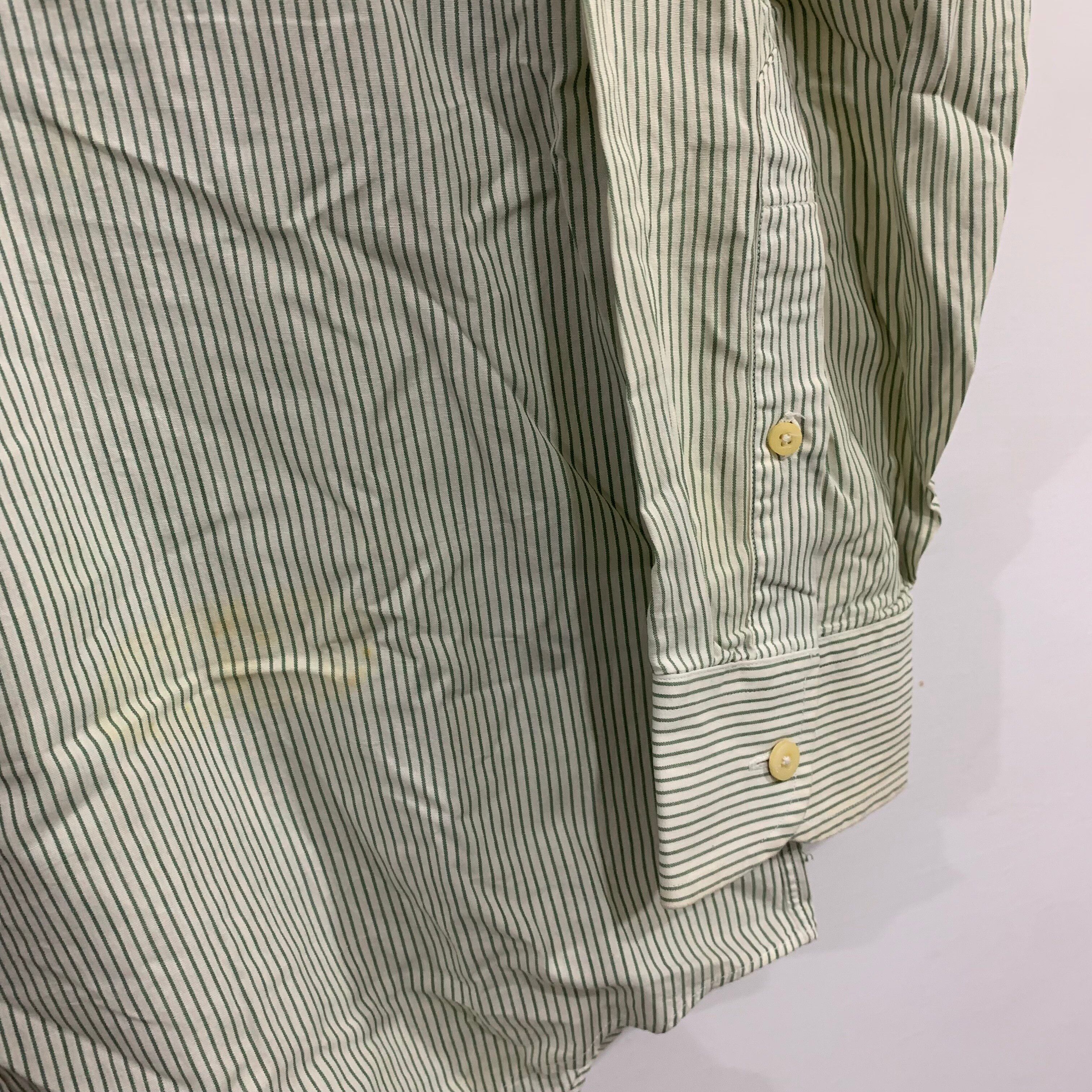 Burberry Vintage Burberry Striped Longsleeve Shirt Button Up Size US L / EU 52-54 / 3 - 2 Preview