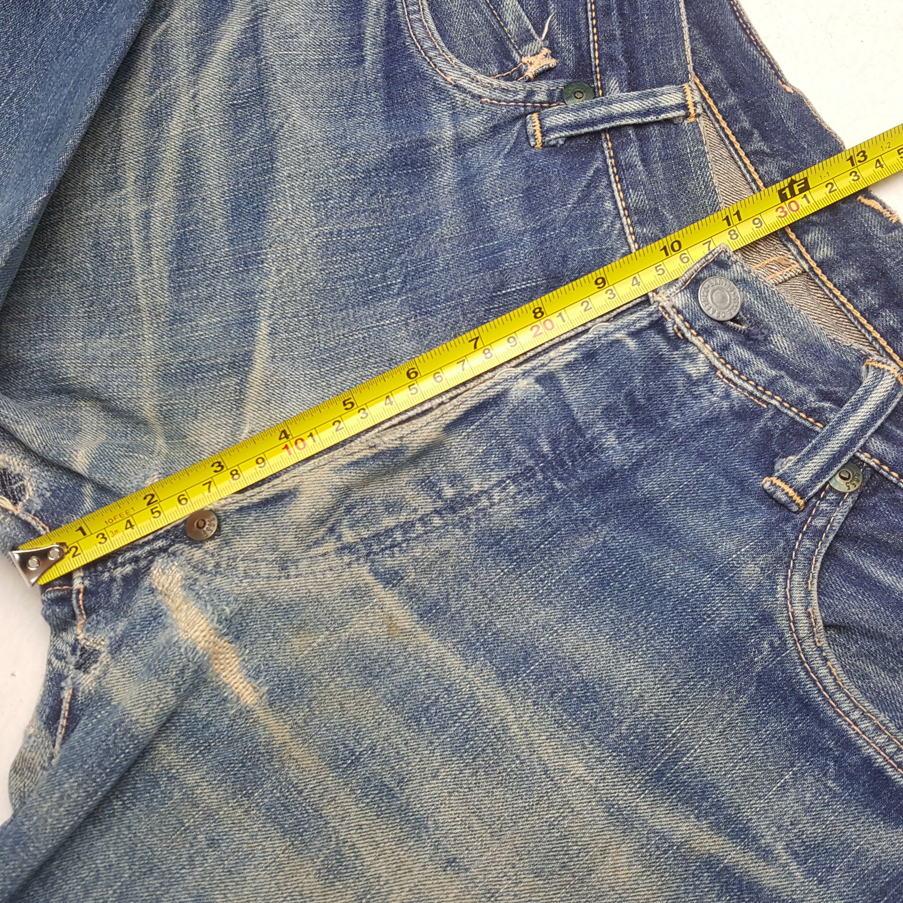 Evisu Evisu Japanese Brand Streetwear Custom Daicock Jeans RR9 Size US 30 / EU 46 - 8 Thumbnail