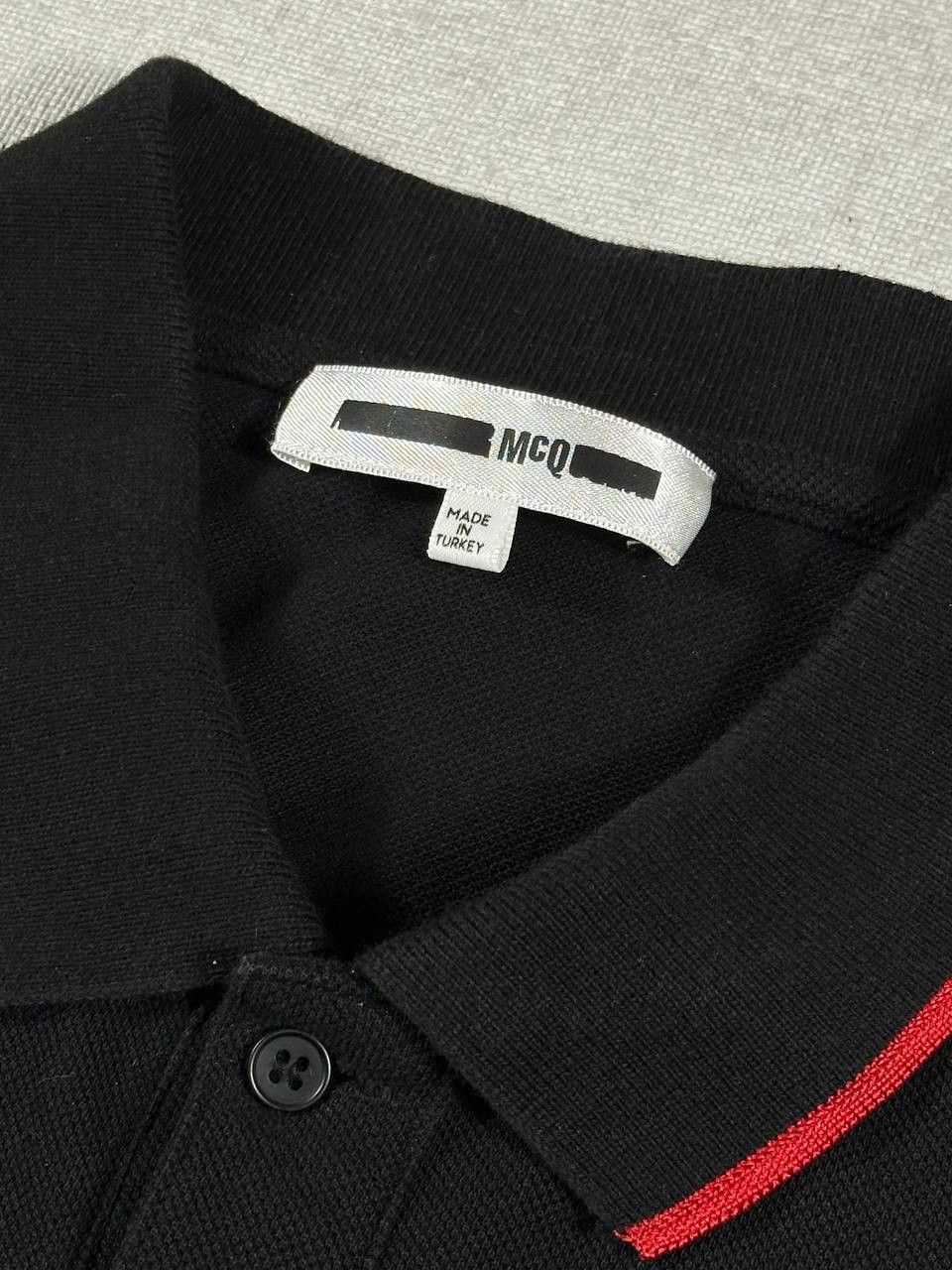 MCQ McQ Alexander McQueen Swallow Embroidered Polo Shirt Size US L / EU 52-54 / 3 - 4 Thumbnail