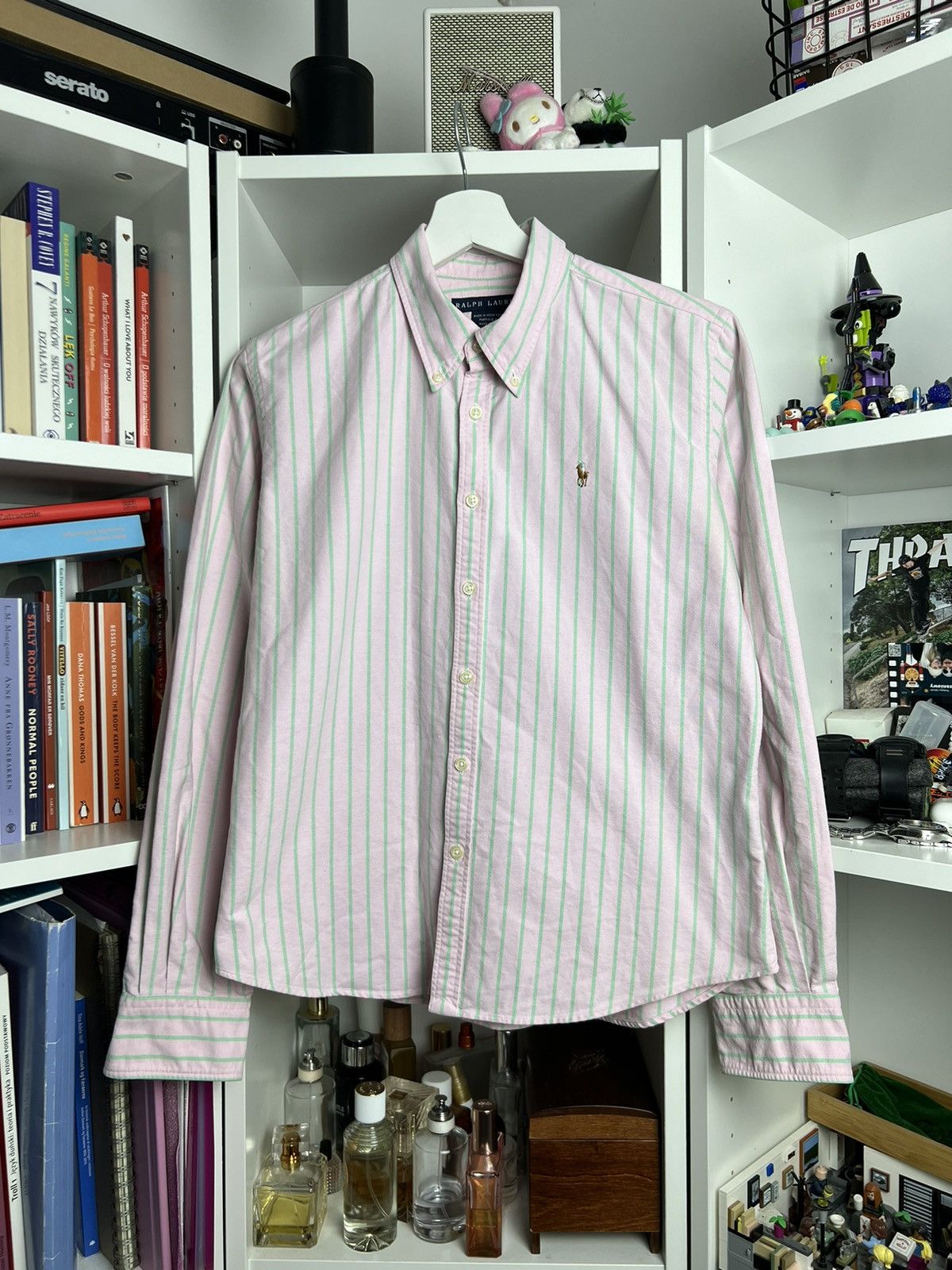 Designer × Polo Ralph Lauren × Ralph Lauren Ralph Lauren Striped longsleeve shirt S old money luxury y2k Size S / US 4 / IT 40 - 1 Thumbnail