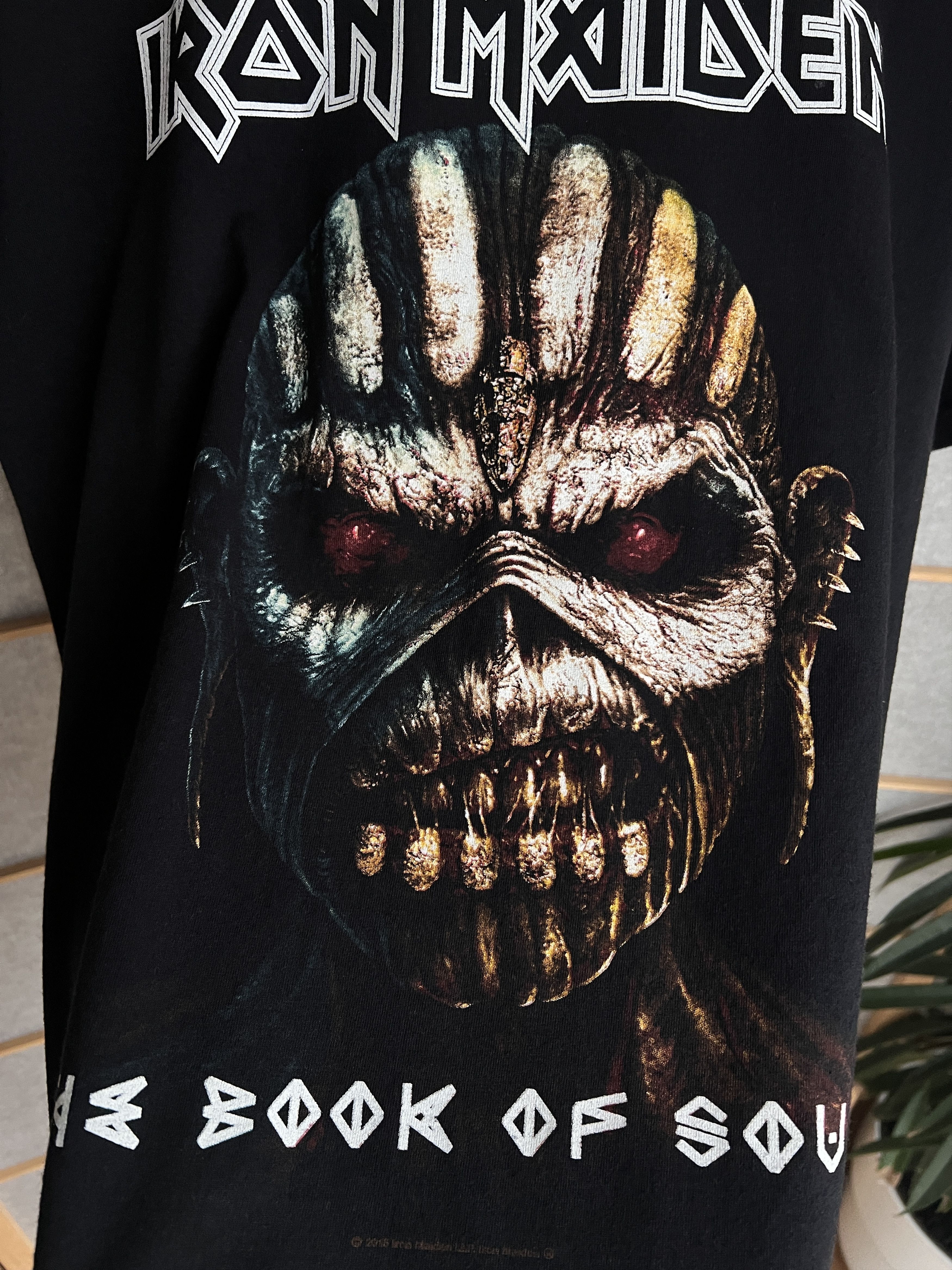 Iron Maiden Rare Iron Maiden The book of souls t shirt printed rock band Size US M / EU 48-50 / 2 - 5 Thumbnail