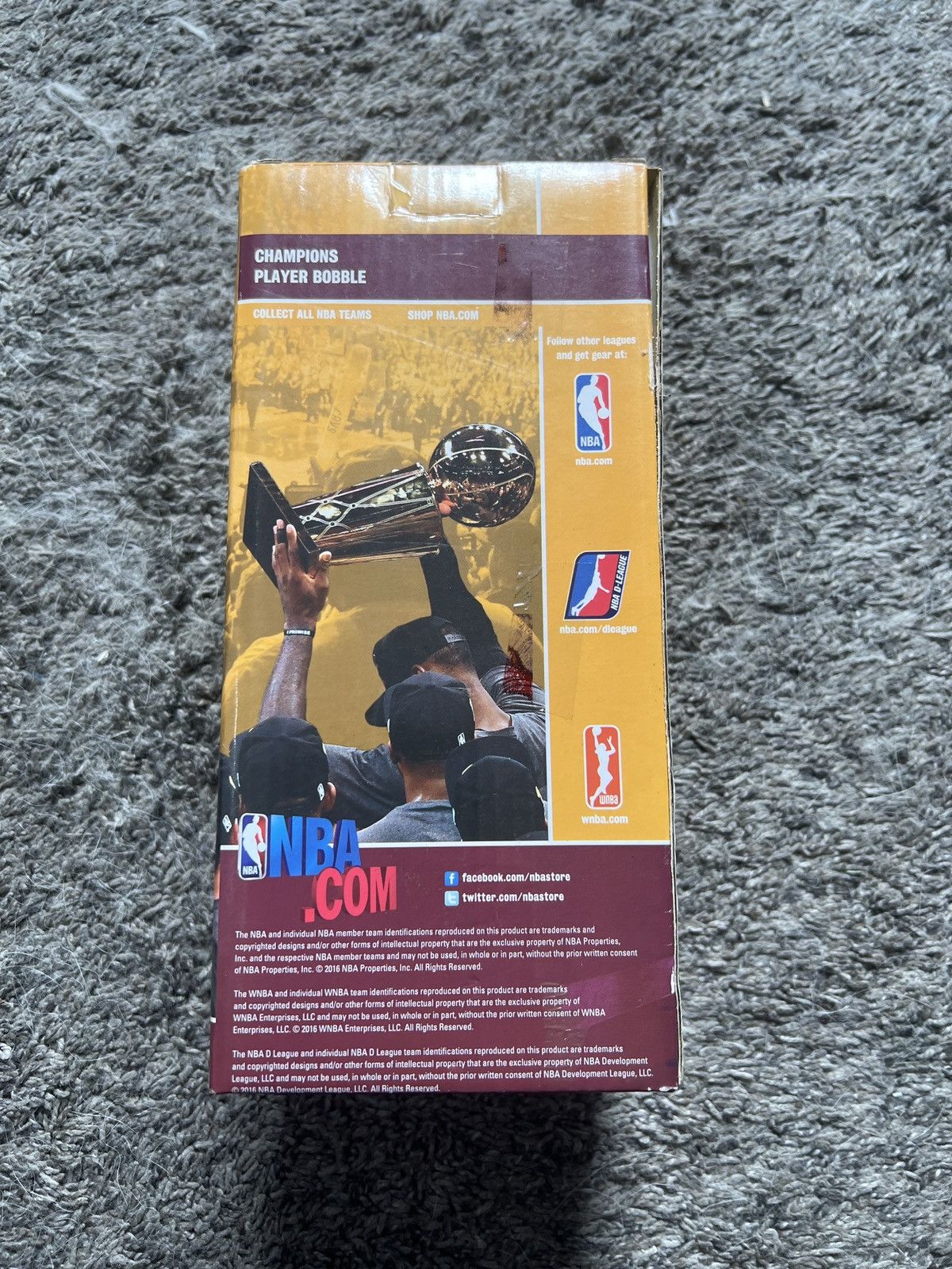 NBA 2016 NBA Cleveland Cavaliers Kevin Love Champ Bobble Size ONE SIZE - 2 Thumbnail