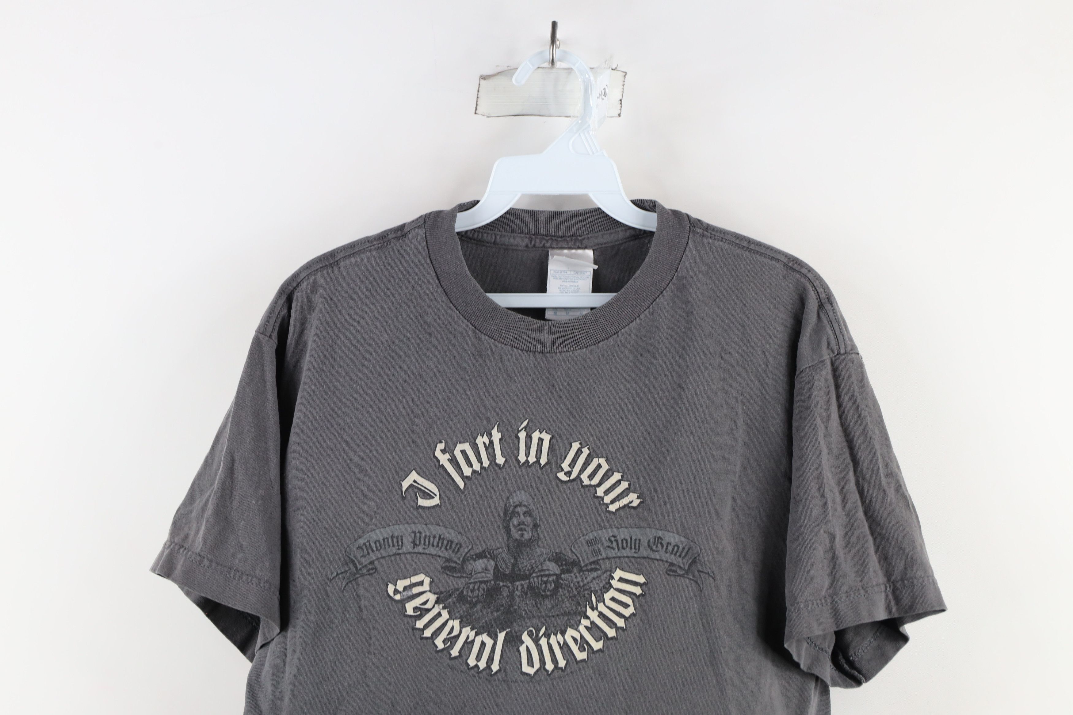 Vintage Vintage Monty Python Holy Grail General Direction T-Shirt Size US M / EU 48-50 / 2 - 2 Thumbnail