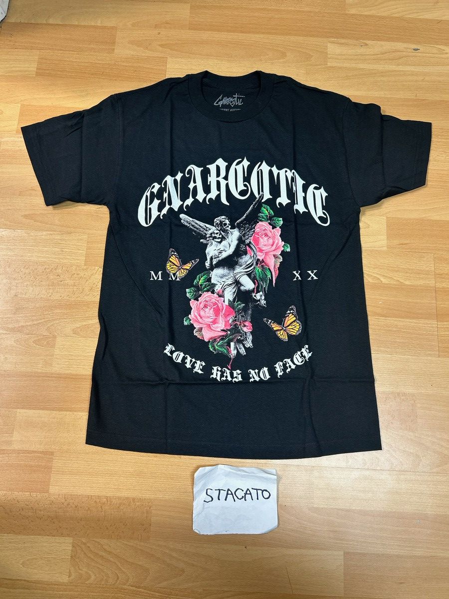 Gnarcotic × Rap Tees Gnarcotic Lil Gnar Love Has No Face Tee Black Size US M / EU 48-50 / 2 - 1 Thumbnail