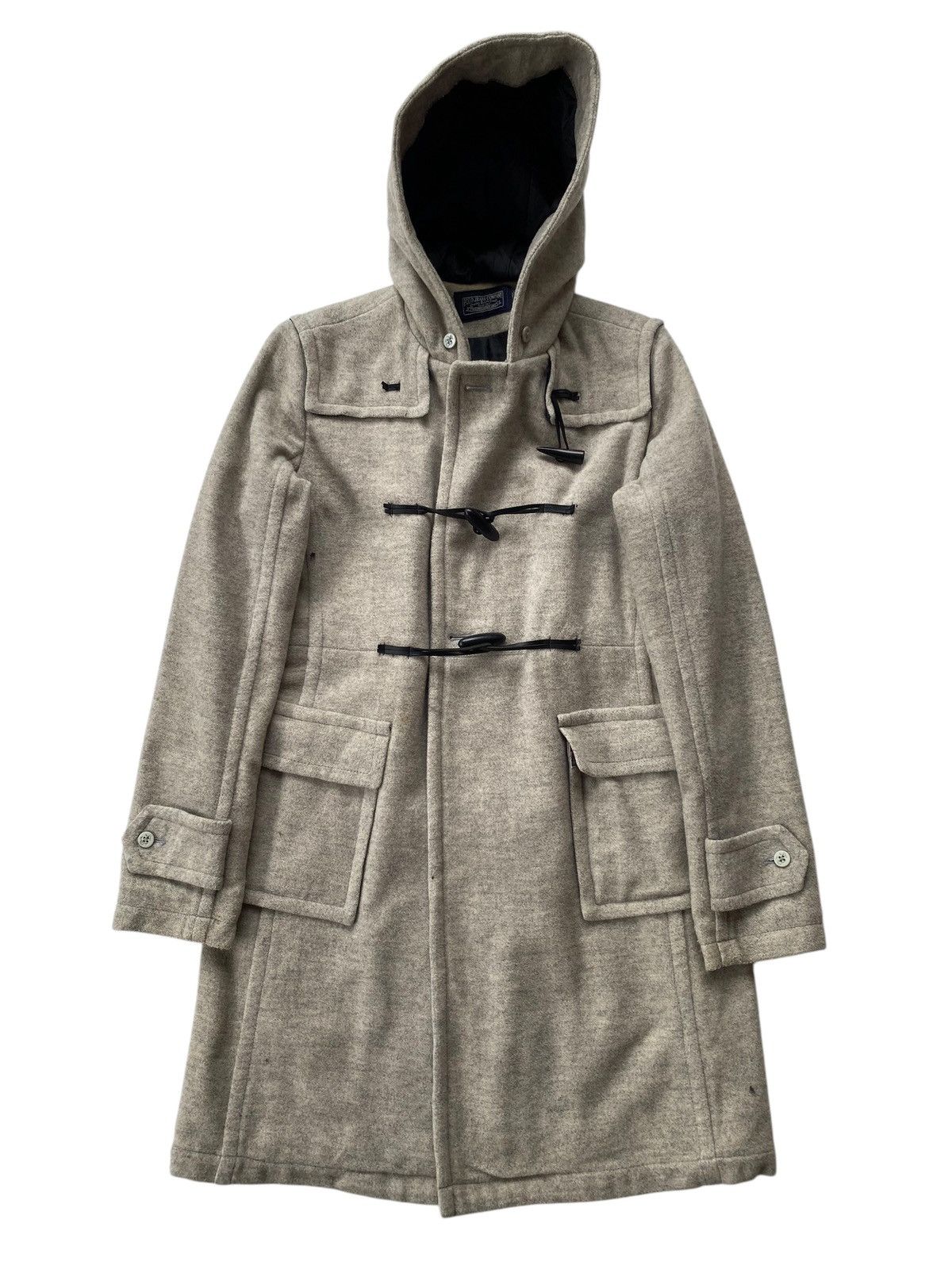 Vtg Polo Jean Company Ralph Lauren Wool Jacket Duffle