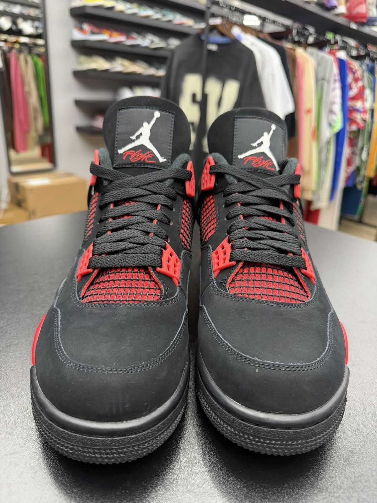 Jordan Brand Size 11.5 - Jordan 4 Retro Red Thunder Size US 11.5 / EU 44-45 - 2 Thumbnail