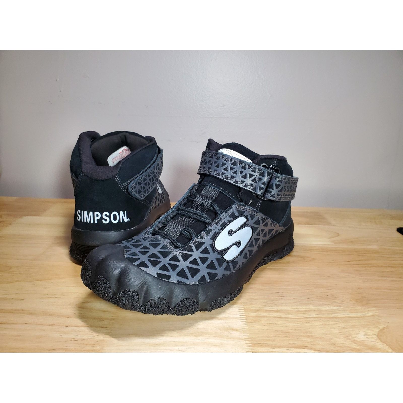 NASCAR × The Simpsons Simpson PD105K Pit Dominator Crew Shoes Sz 10.5 ...