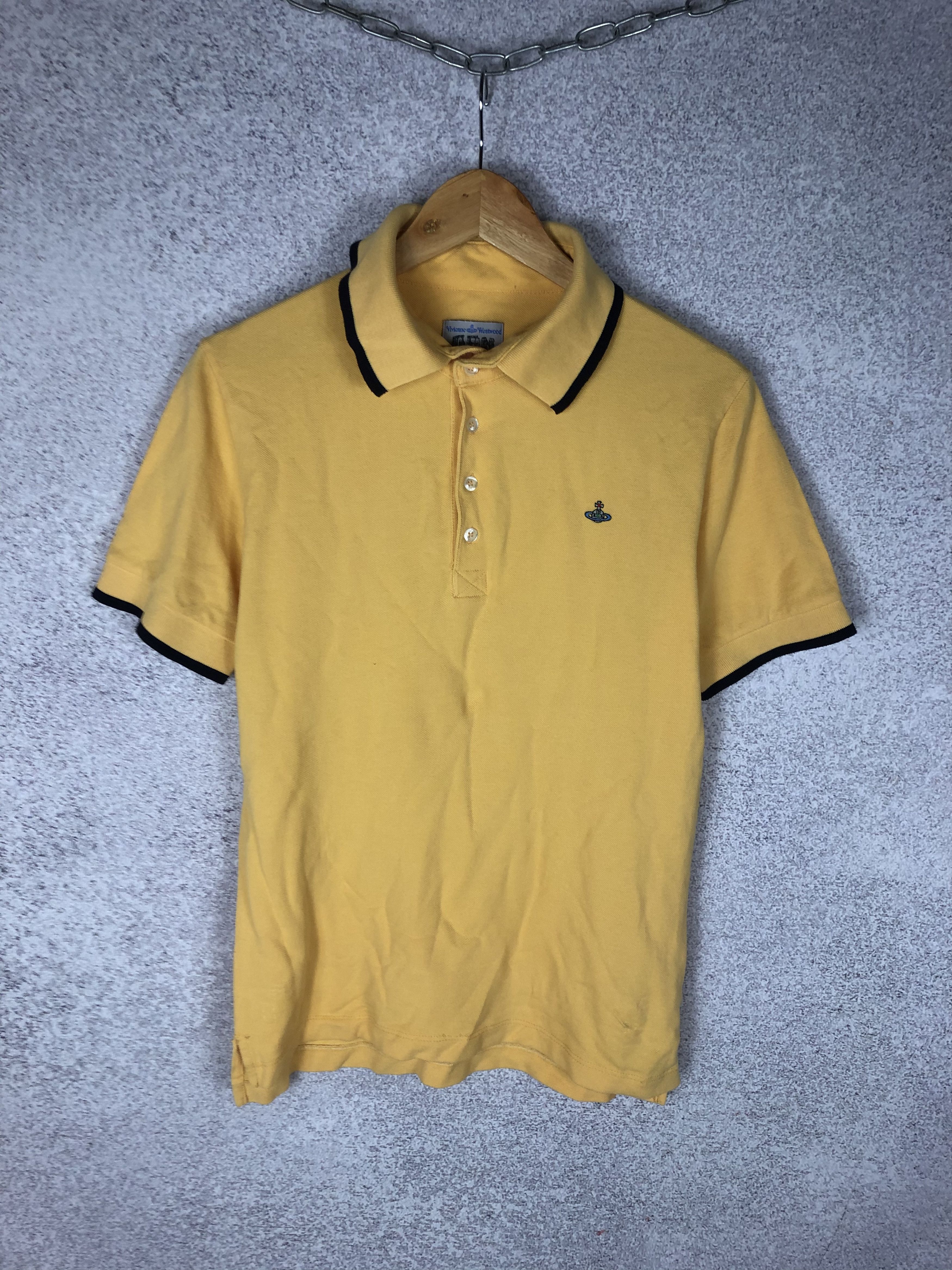 Vivienne Westwood Vintage Vivienne Westwood Man Logo Polo Shirt Size US M / EU 48-50 / 2 - 1 Thumbnail