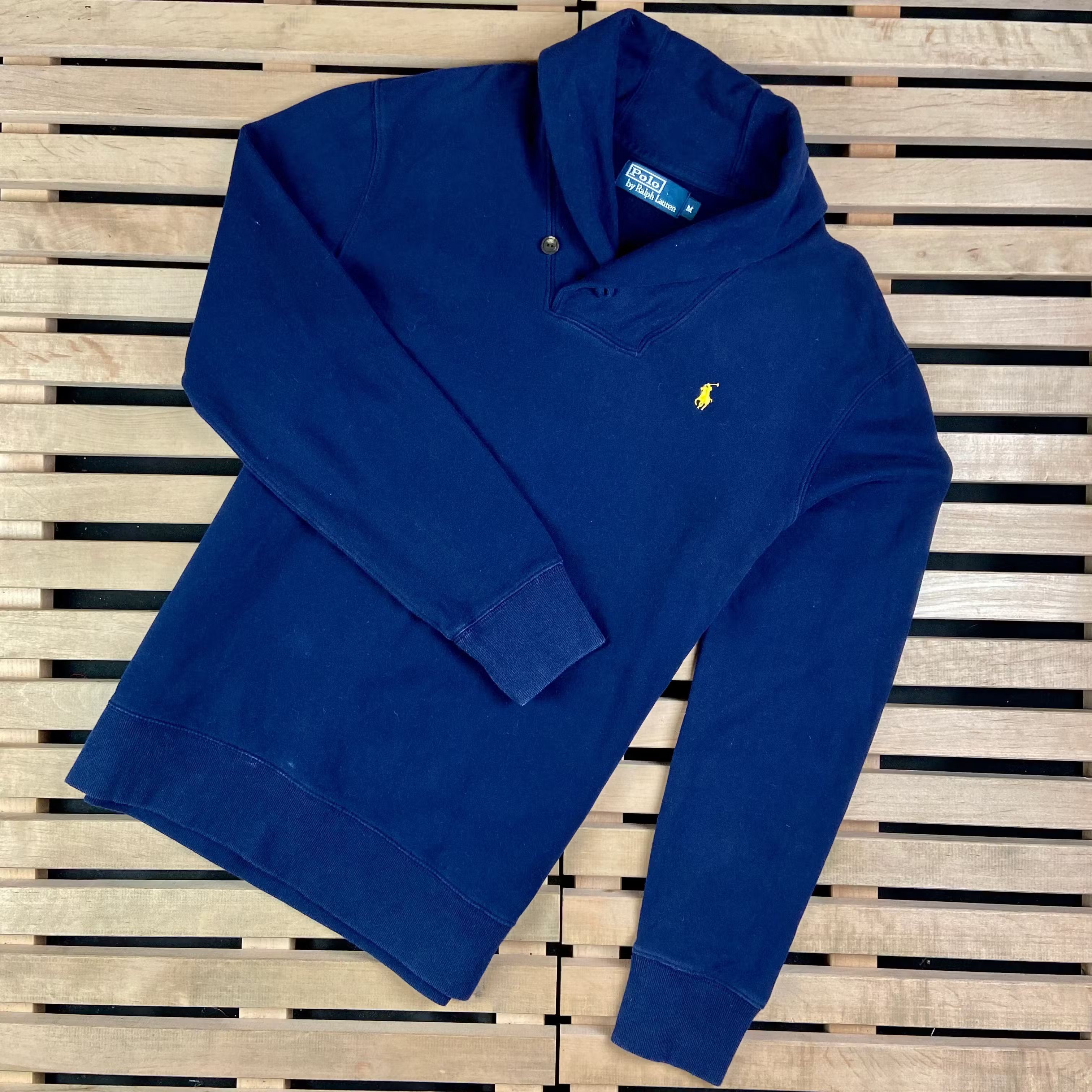Polo Ralph Lauren × Ralph Lauren × Vintage Mens Sweatshirt Polo Ralph Lauren Vintage Size M Size US M / EU 48-50 / 2 - 1 Thumbnail