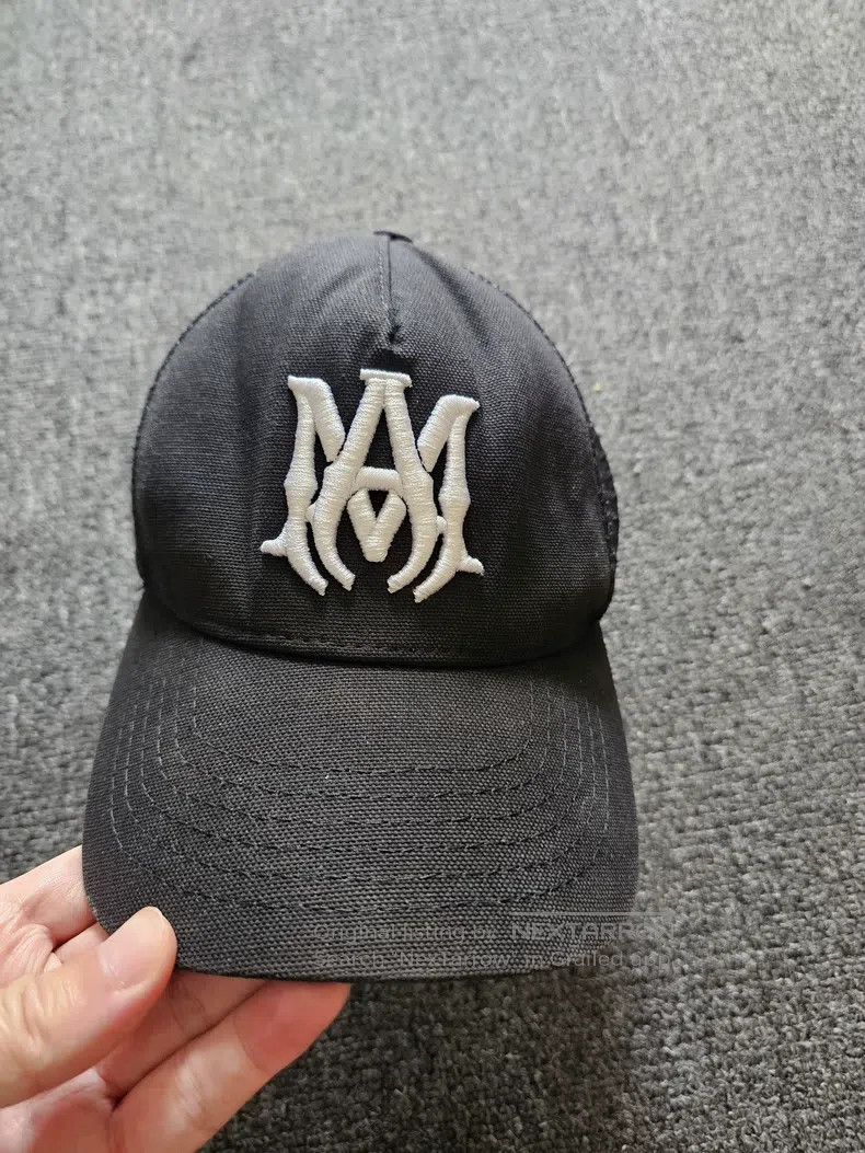 Amiri Amiri Size OS Black mesh baseball cap Size ONE SIZE - 1 Thumbnail