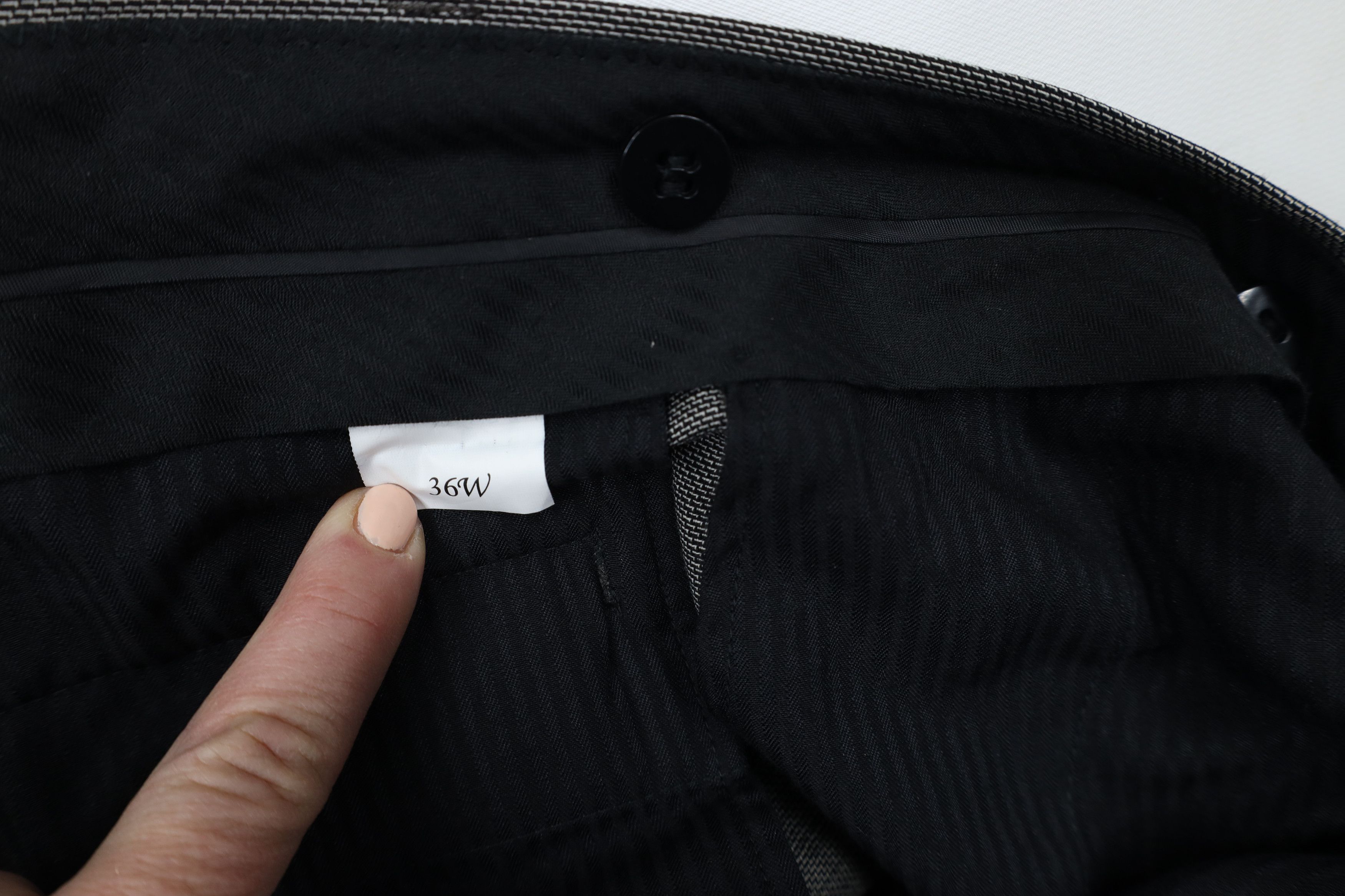 Vintage Vintage 90s Streetwear Pleated Wide Leg Chino Pants Gray Size US 36 / EU 52 - 8 Thumbnail