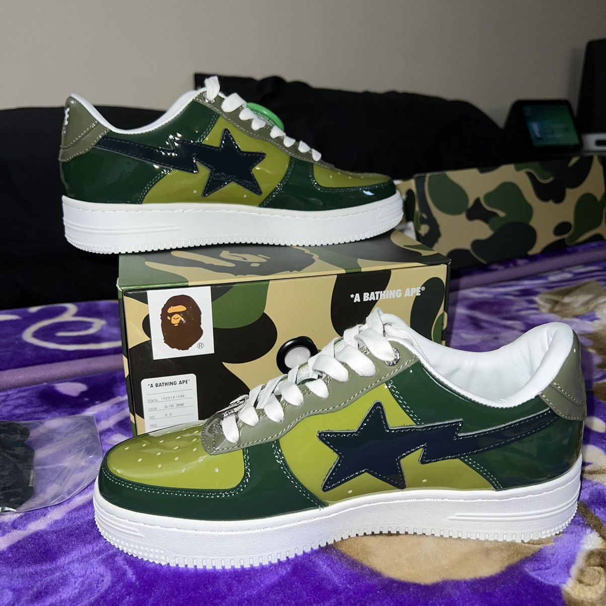 Bape Bapesta Color Camo Combo Size US 8.5 / EU 41-42 - 2 Thumbnail