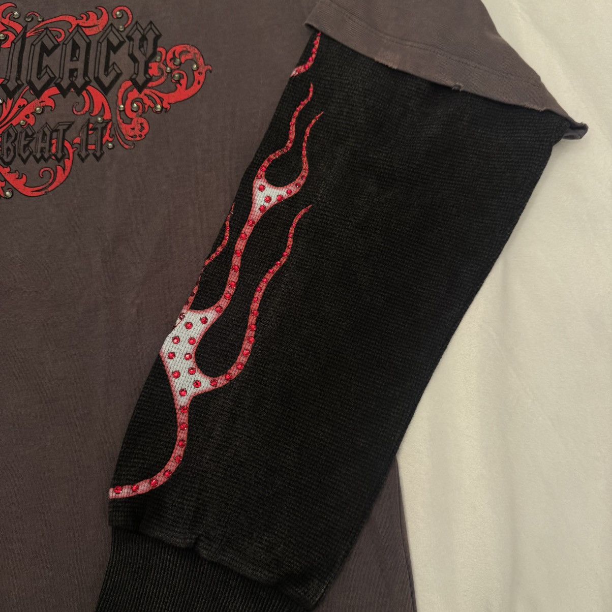 LOST INTRICACY Lost Intricacy Lost Davidson Thermal T-Shirt Size US XXL / EU 58 / 5 - 5 Thumbnail