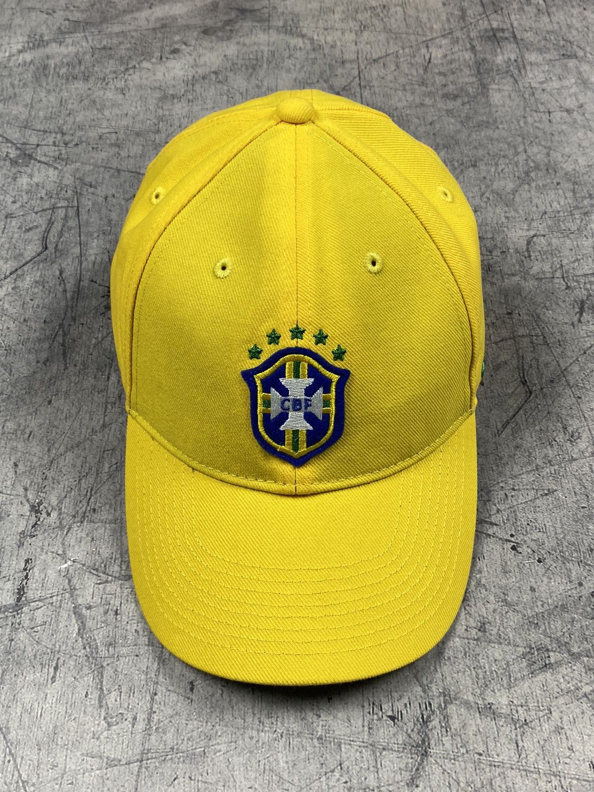 Nike × Vintage NEW Vintage Nike Brasil Soccer Jersey Cap Hats Size ONE SIZE - 3 Thumbnail