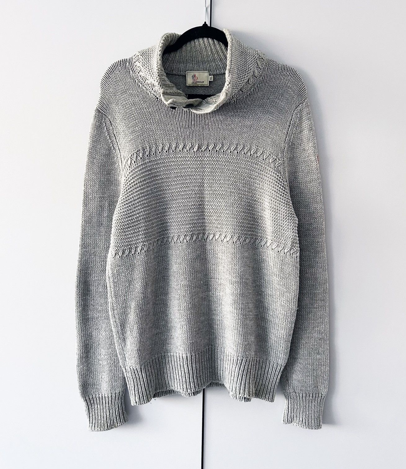 Moncler Moncler grenoble sweater gray Size US XL / EU 56 / 4 - 1 Thumbnail