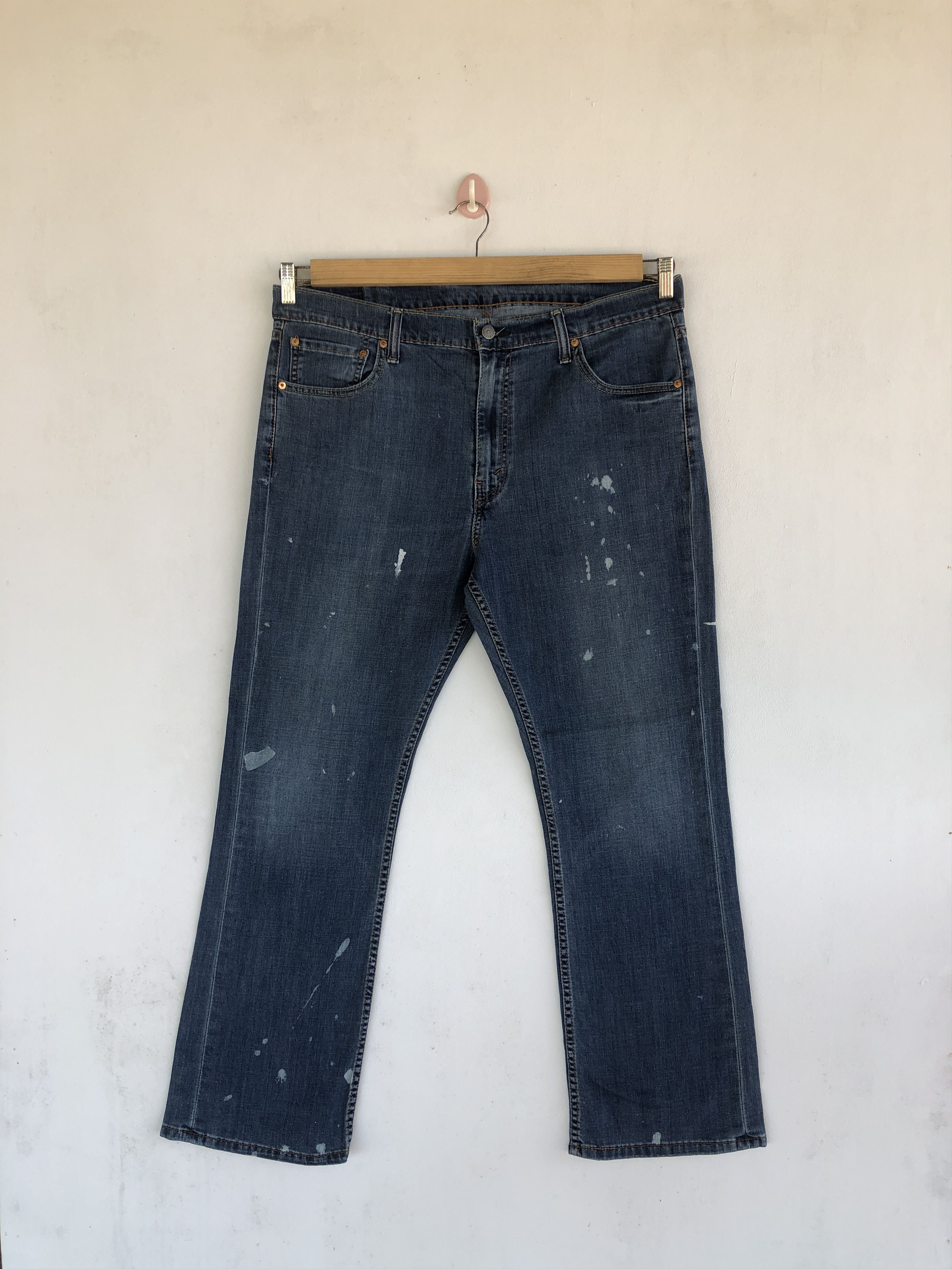 Vintage Painter Levis 527 Boot Cut Jeans Flare Levi's Denim