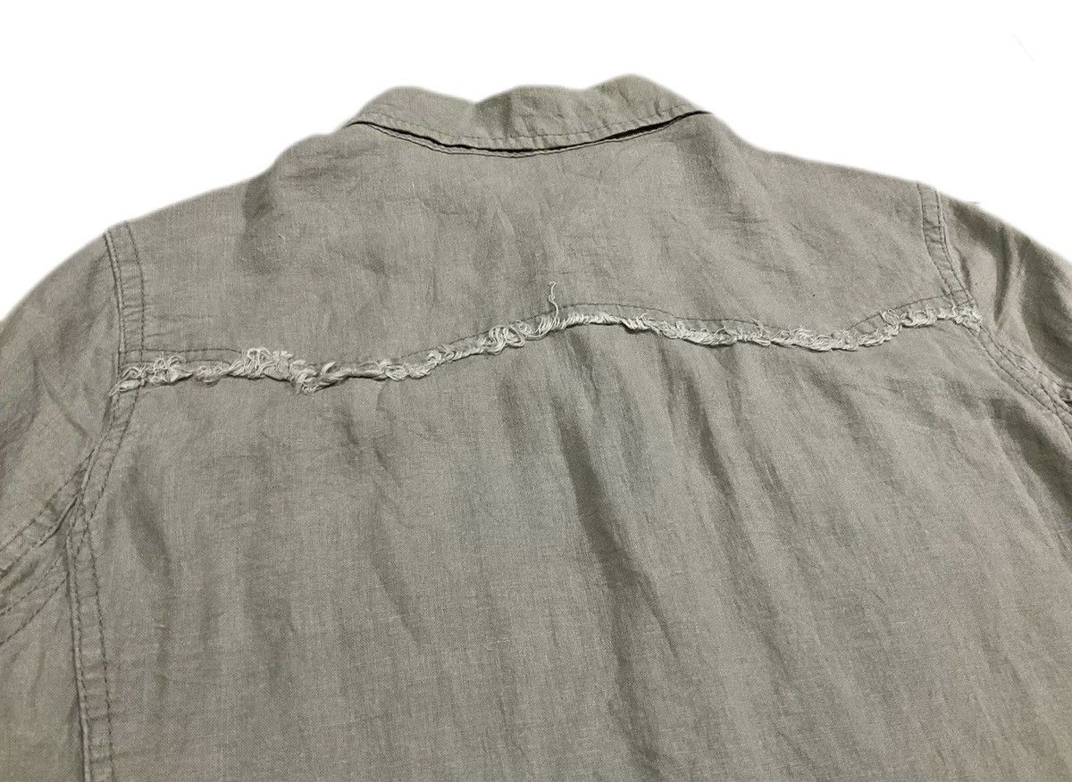 14th Addiction × If Six Was Nine × Japanese Brand 🔥Sick Y2K G.O.A Frayed Western Shirt LGB Ifsixwasnine Size US M / EU 48-50 / 2 - 6 Thumbnail