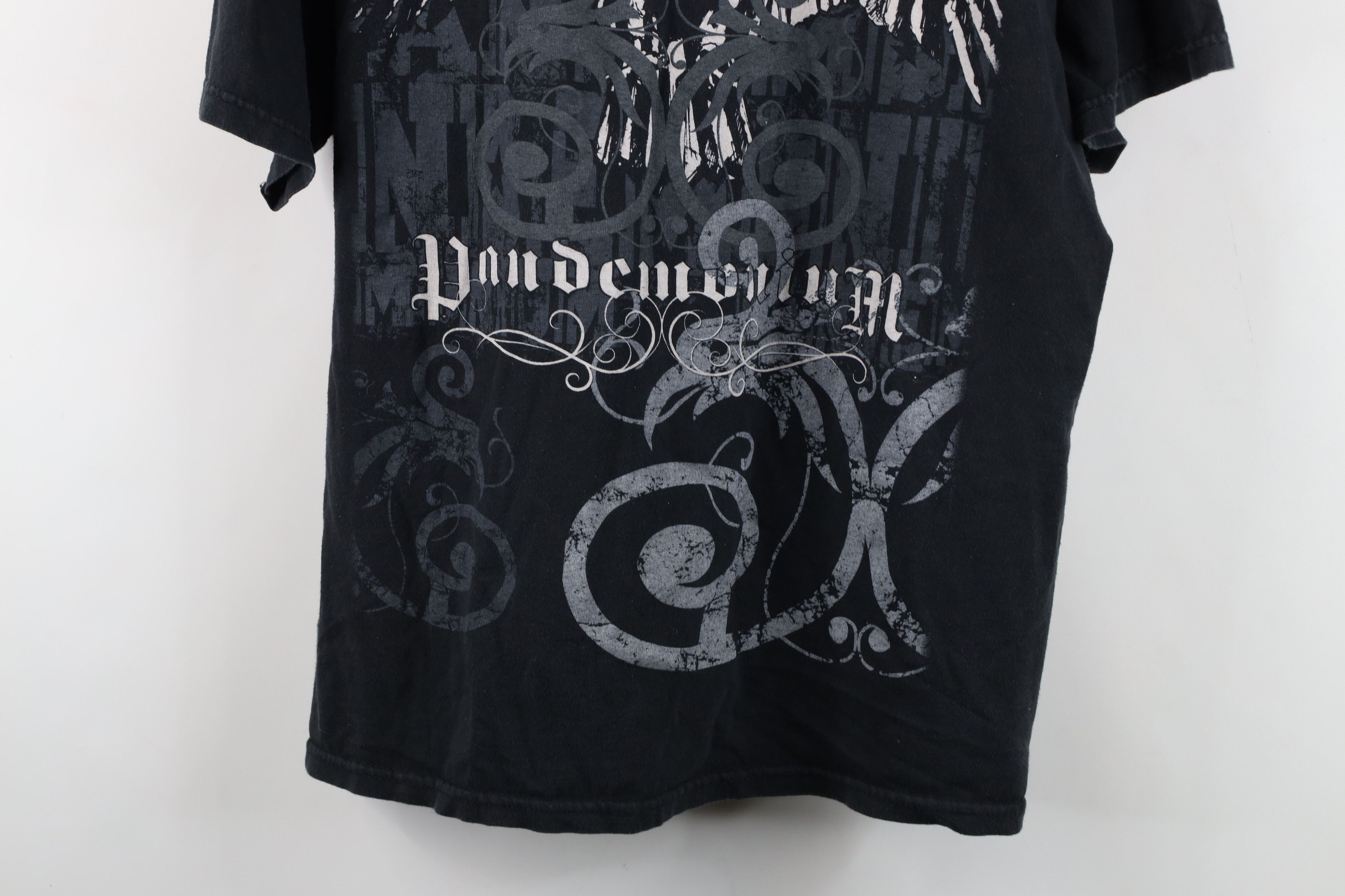 Vintage Vintage 90s Y2K Streetwear Pandemonium Eagle T-Shirt Size US XL / EU 56 / 4 - 3 Thumbnail