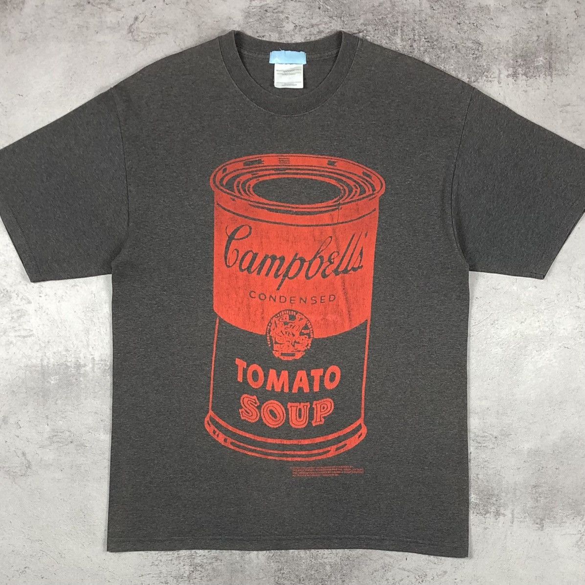 Andy Warhol Vintage Andy Warhol Campbell's Tomato Soup Gingham Tee Size US M / EU 48-50 / 2 - 1 Thumbnail