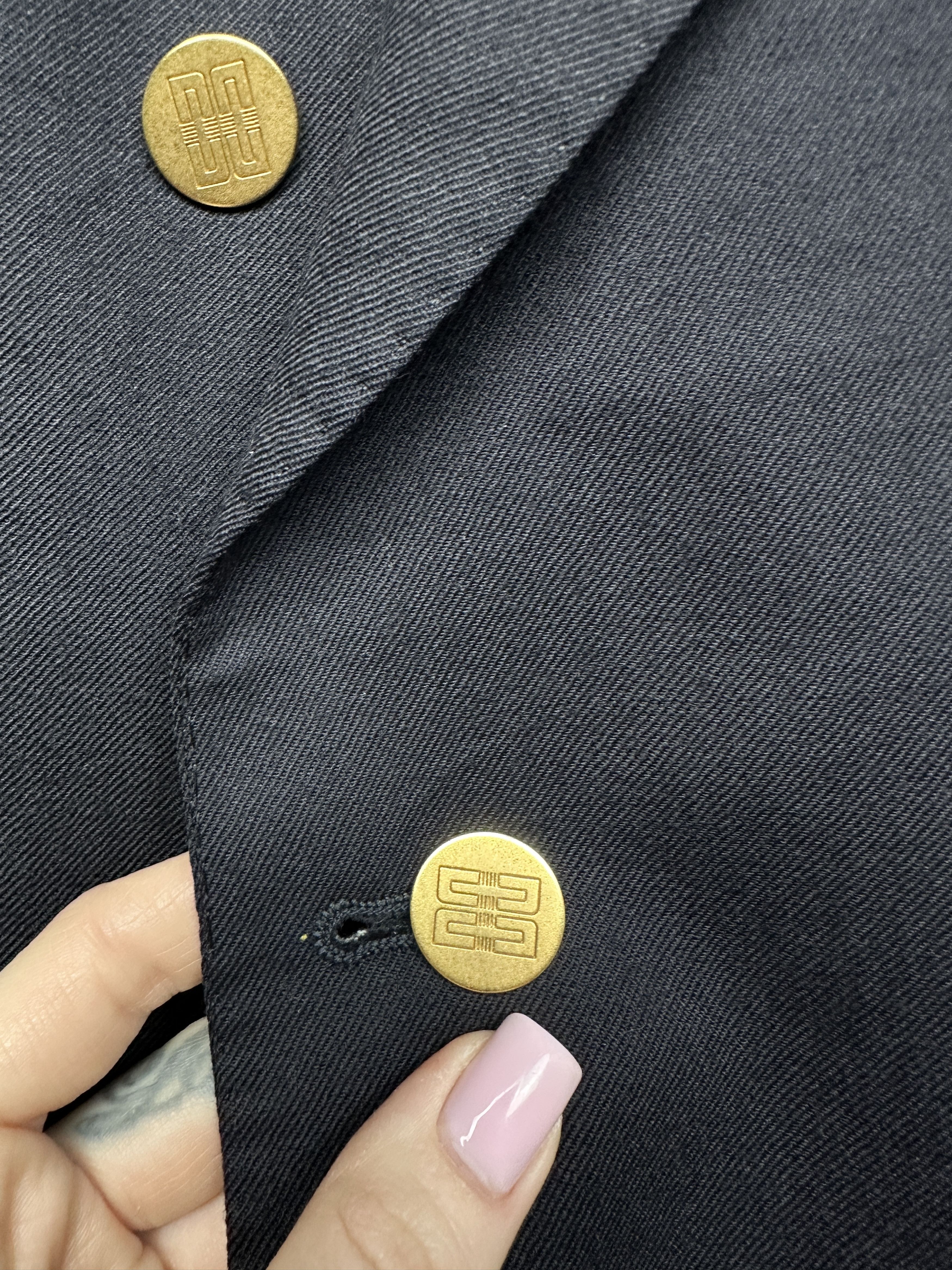 DAKS Daks DD Vintage Double Breasted Wool Blazer Jacket Size 40S - 4 Thumbnail