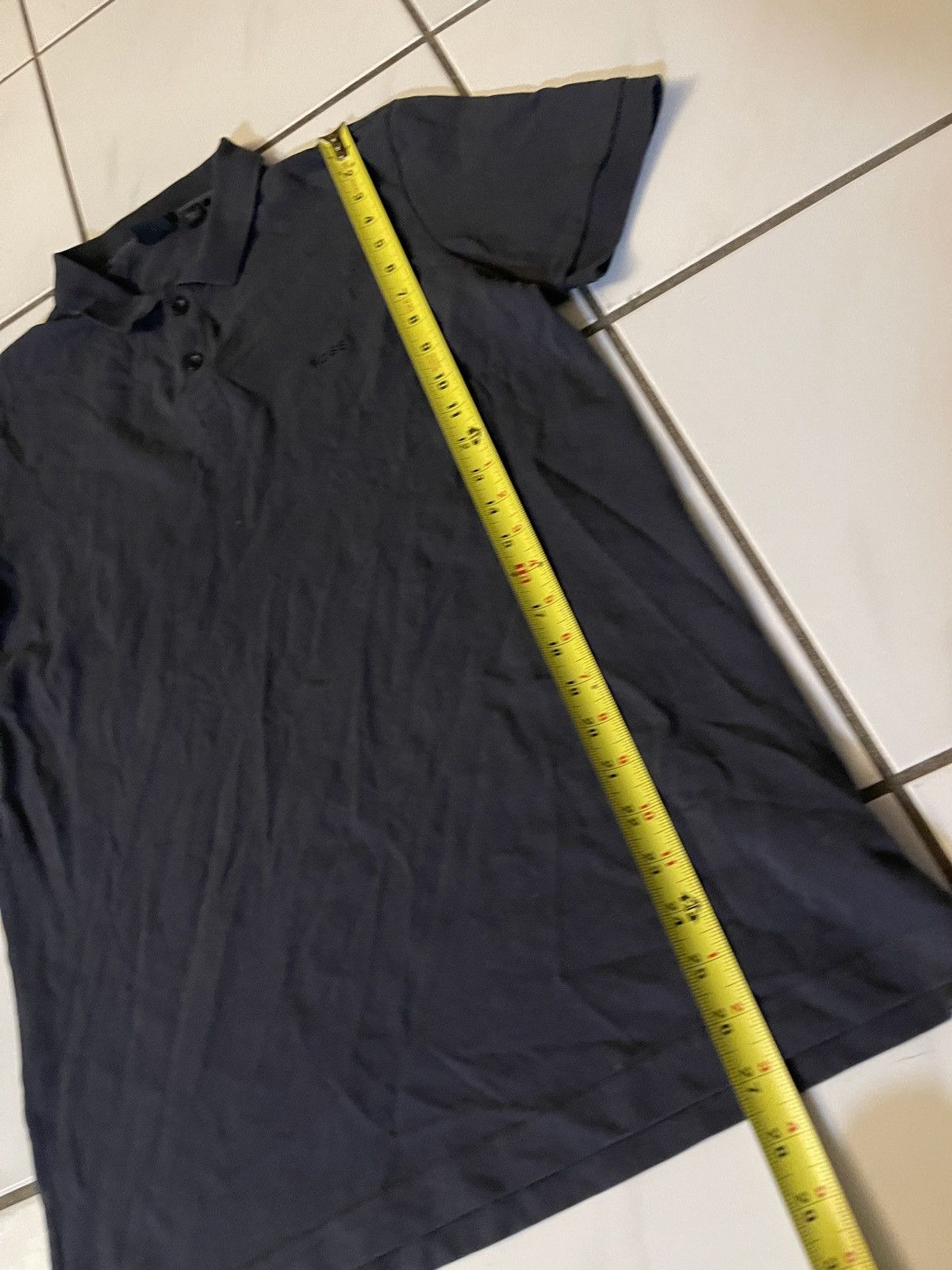 Hugo Boss Hugo Boss Polo Shirt Men's Large Regular Fit Navy Blue Size US L / EU 52-54 / 3 - 5 Thumbnail