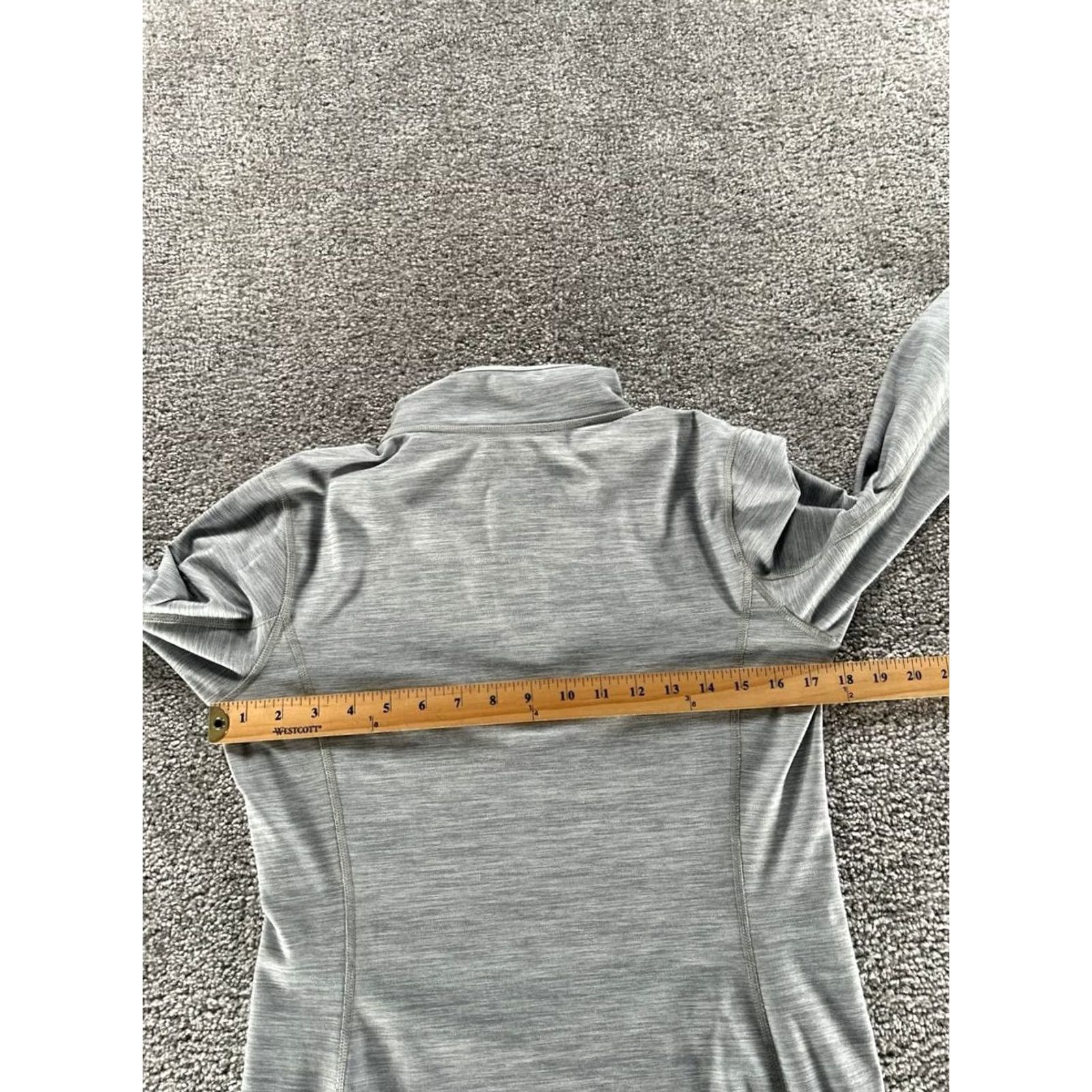 The North Face The North Face Sweater Womens Medium Gray Quarter Zip Size M / US 6-8 / IT 42-44 - 5 Thumbnail