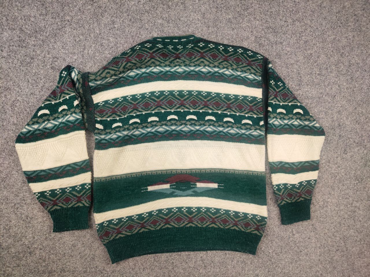 Vintage Vintage 80 - 90's Miniature Company Golf Logo Knit Sweater Size US S / EU 44-46 / 1 - 8 Thumbnail