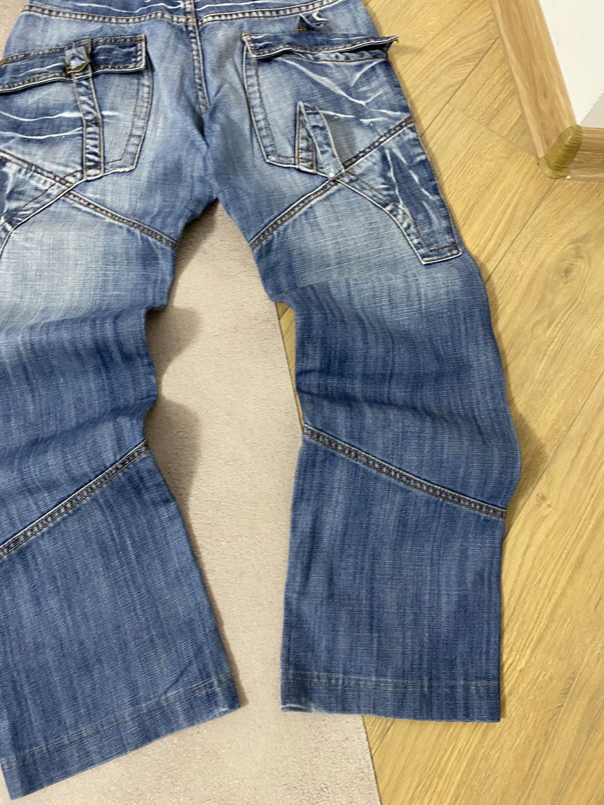 Vintage Kosmo Lupo vintage If Six Was Nine style baggy pants Size US 29 - 3 Thumbnail