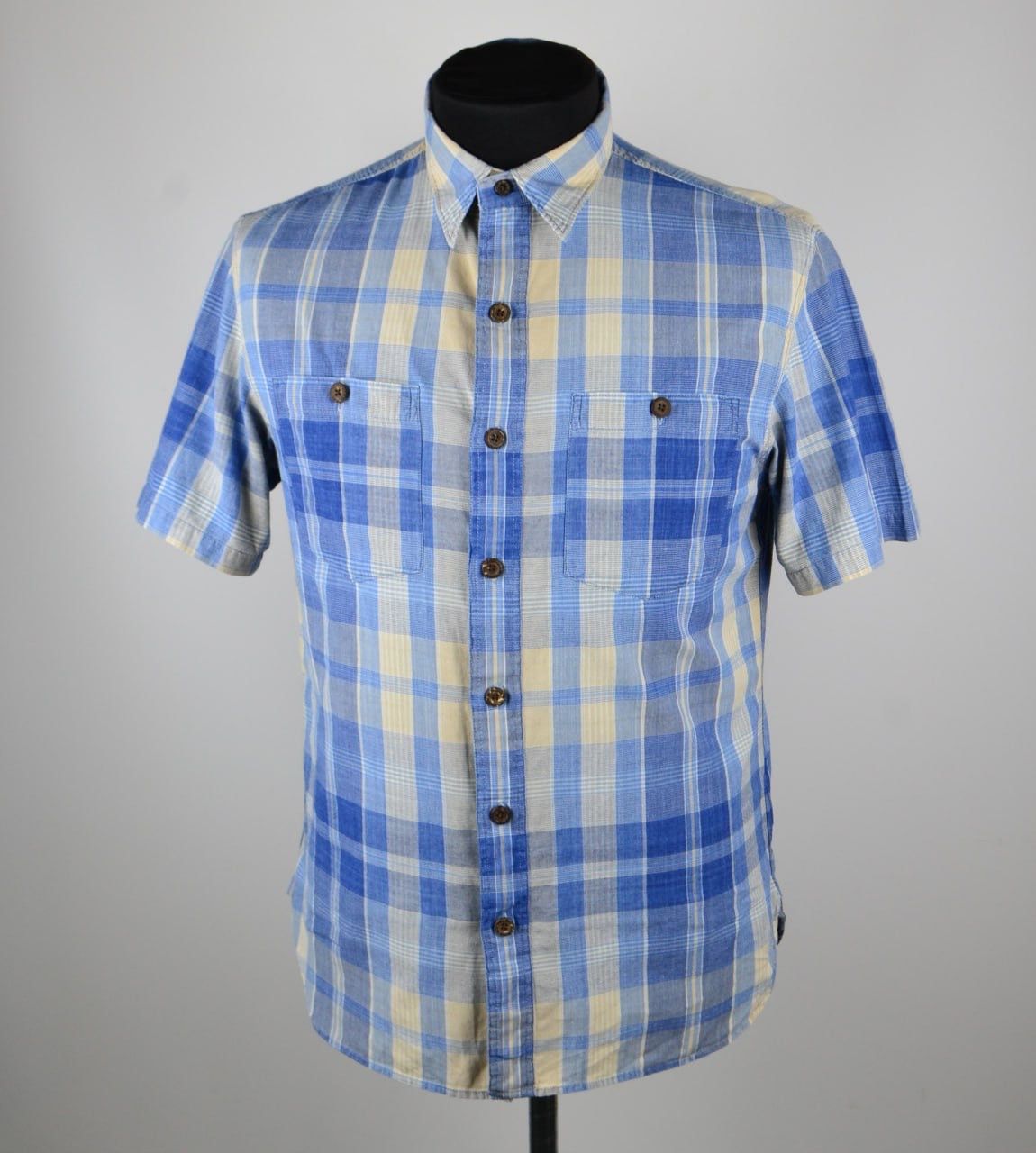 RRL RALPH LAUREN Men's RL Short sleeve Shirt Blue Size M